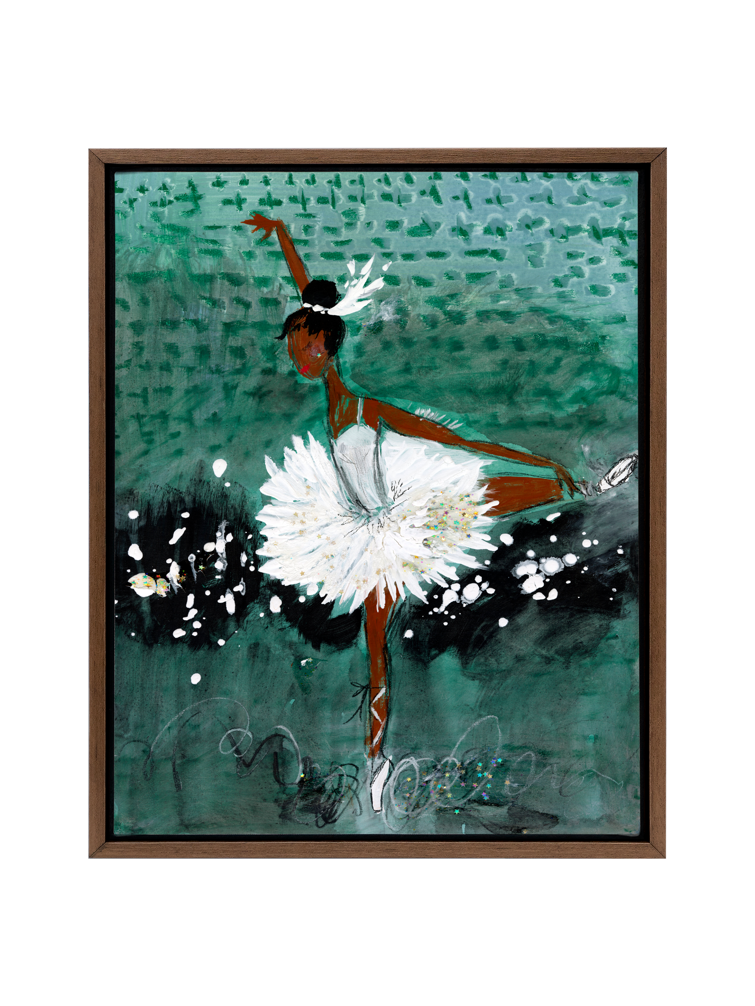 Ballerina on Stage | Canvas