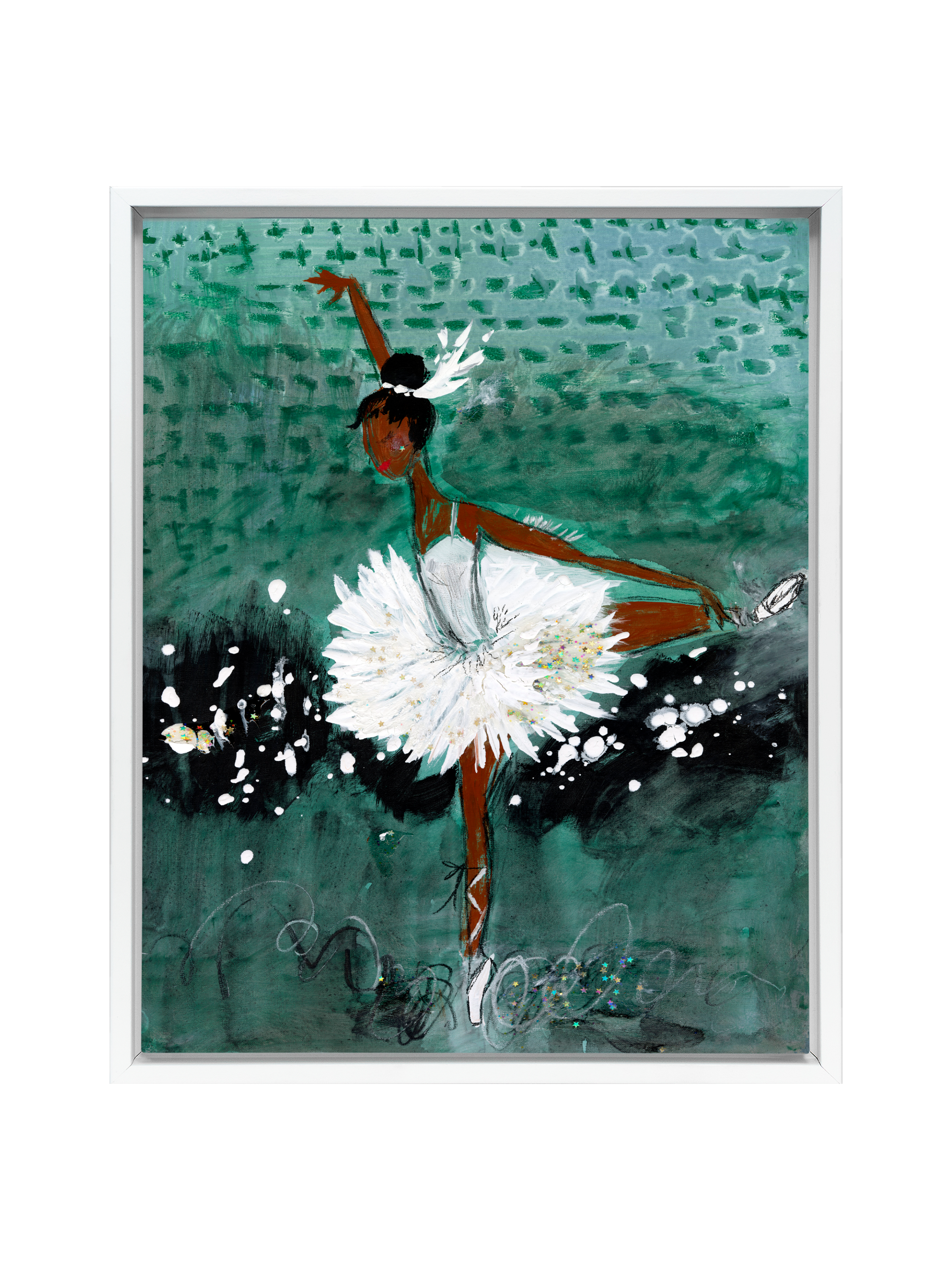 Ballerina on Stage | Canvas