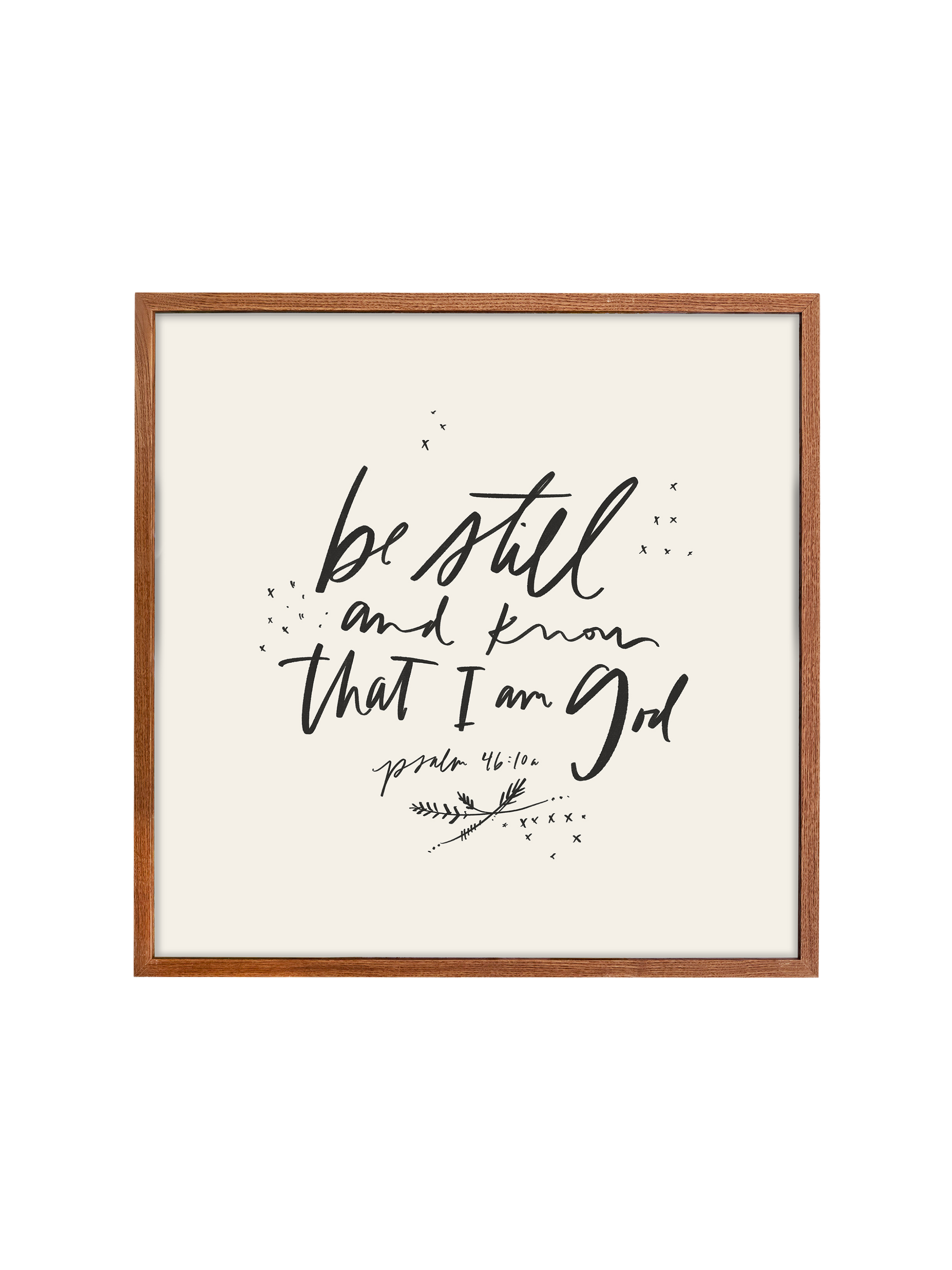 Be Still & Know That I Am God | Canvas