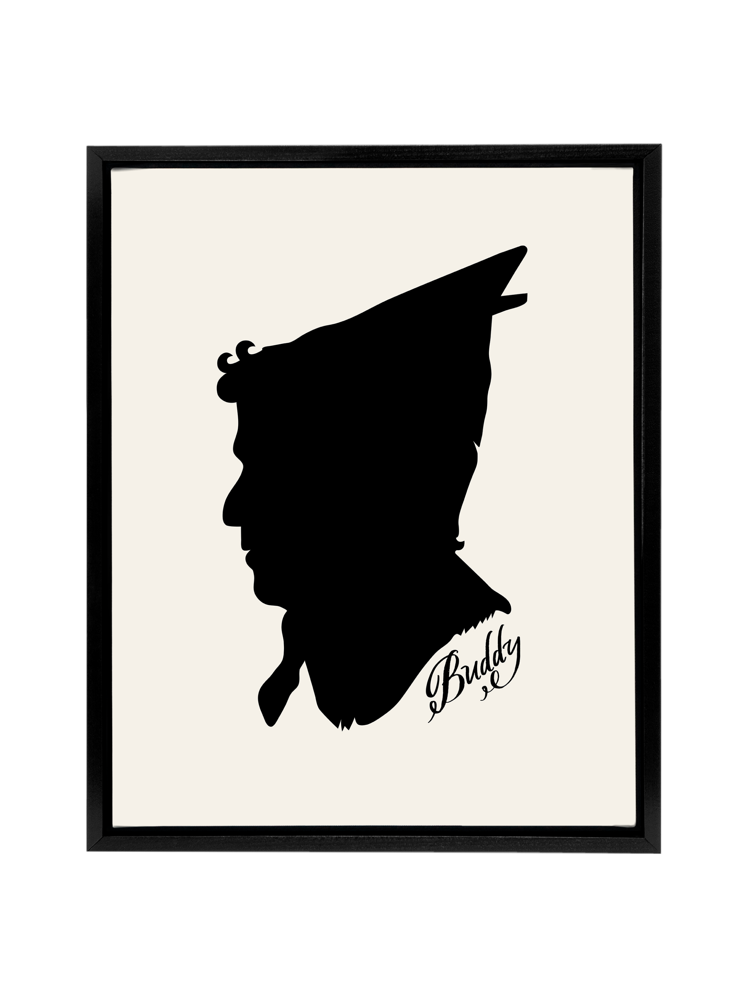 Buddy Silhouette | Canvas