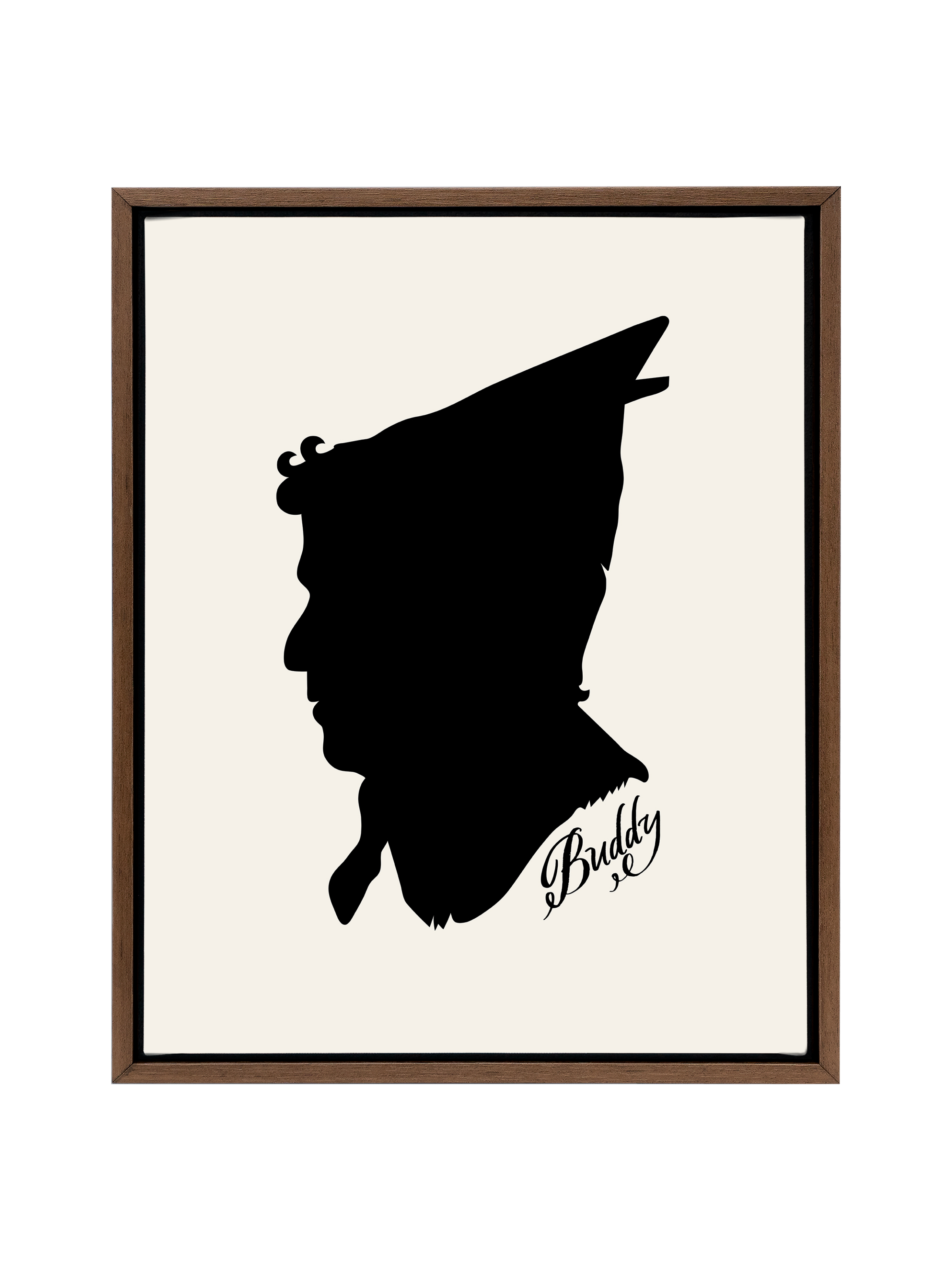 Buddy Silhouette | Canvas