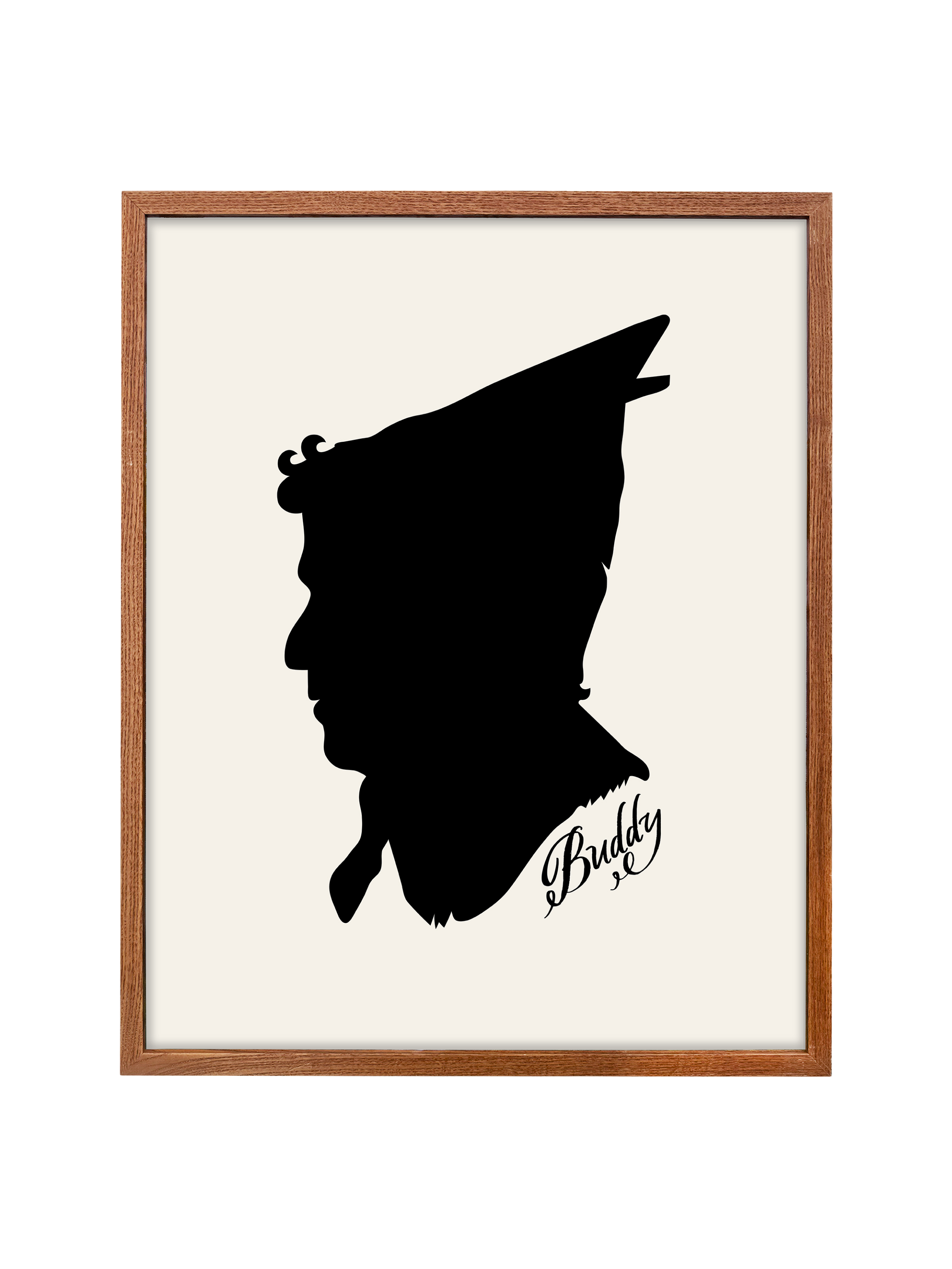 Buddy Silhouette | Canvas