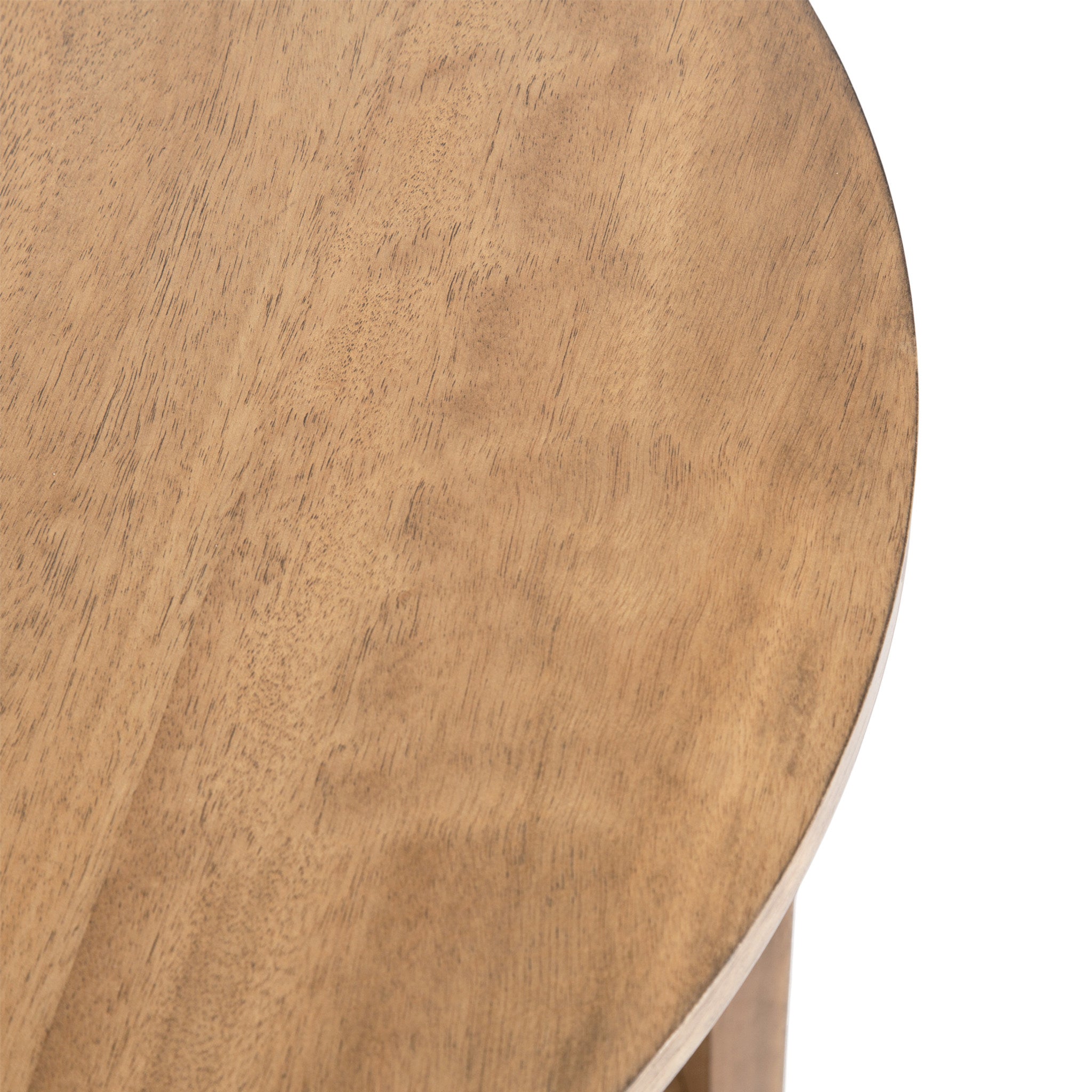 Foxford Round Wood Side Table