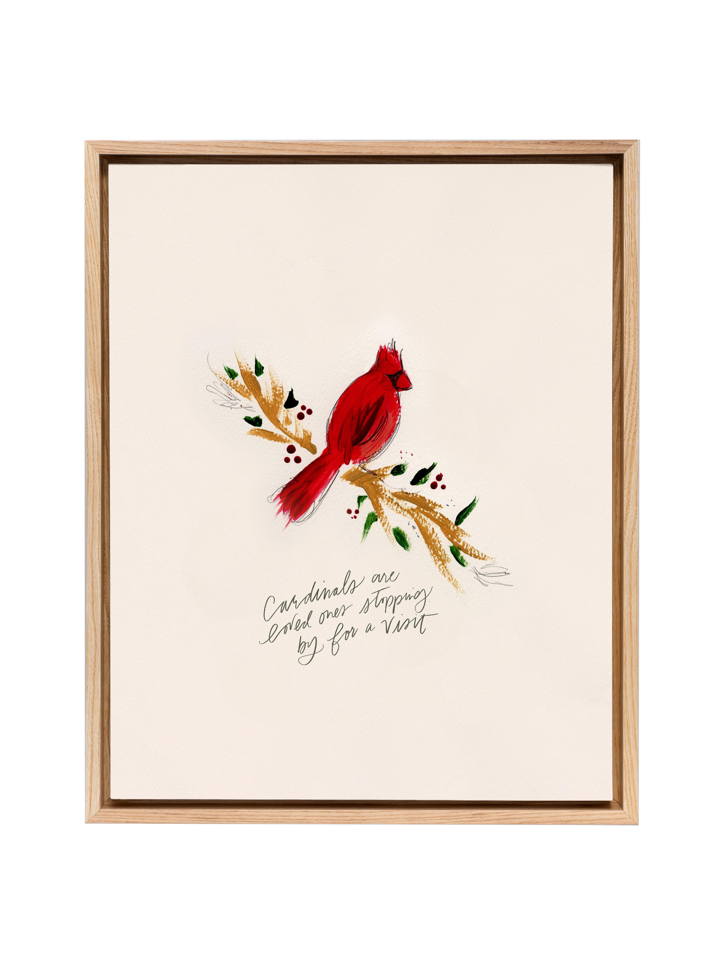 Cardinals Remind Us | Canvas