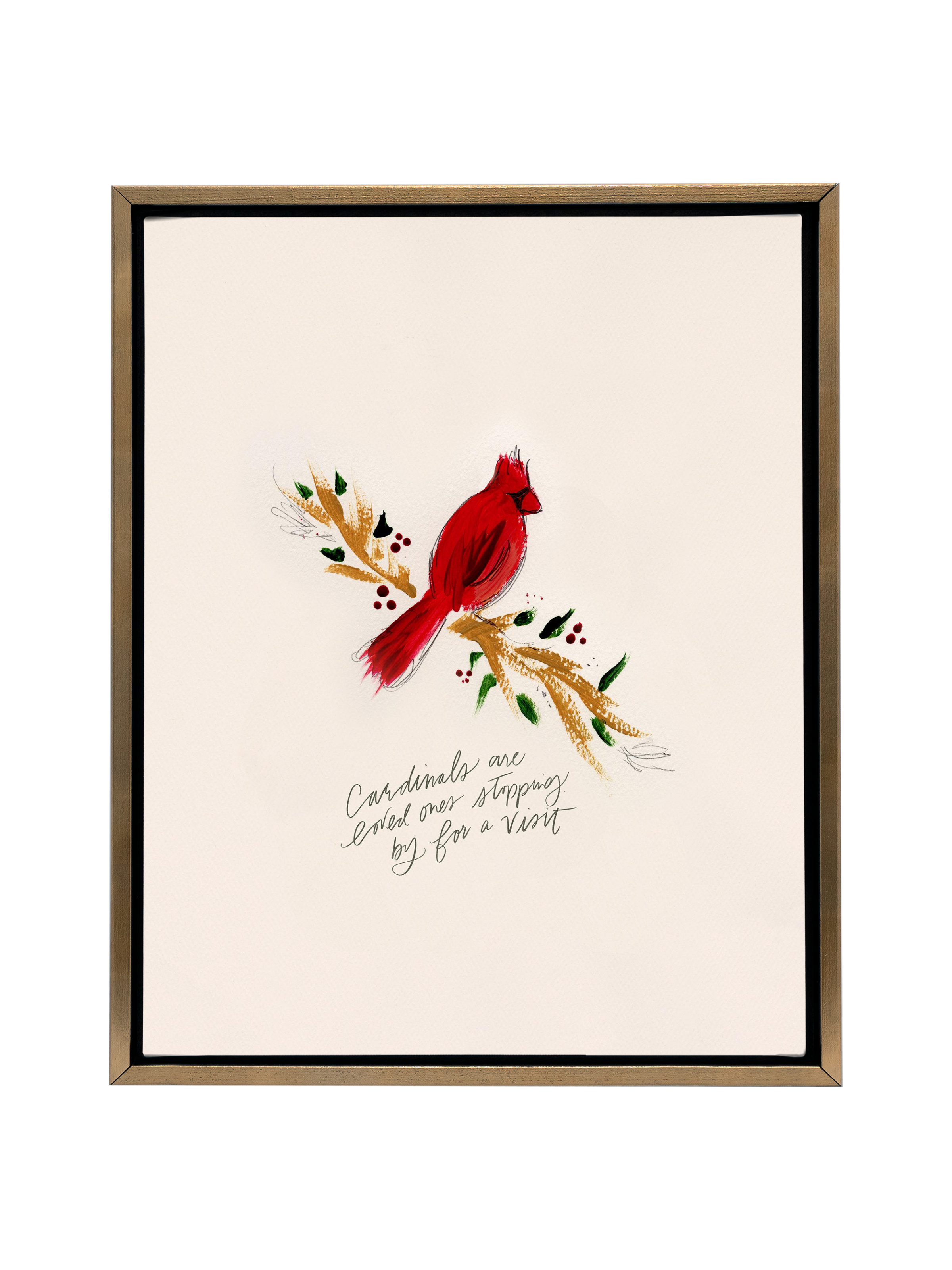 Cardinals Remind Us | Canvas