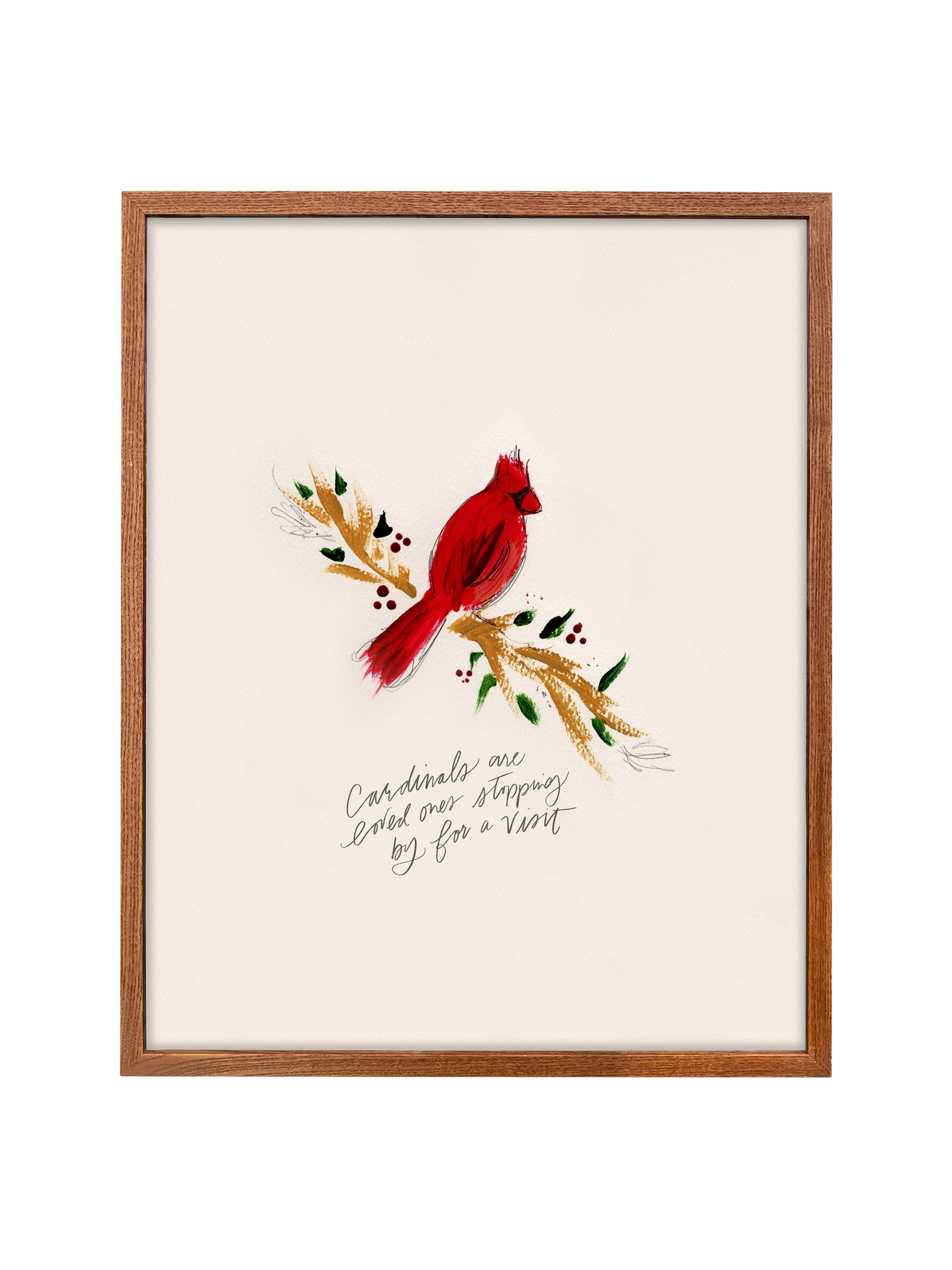 Cardinals Remind Us | Canvas