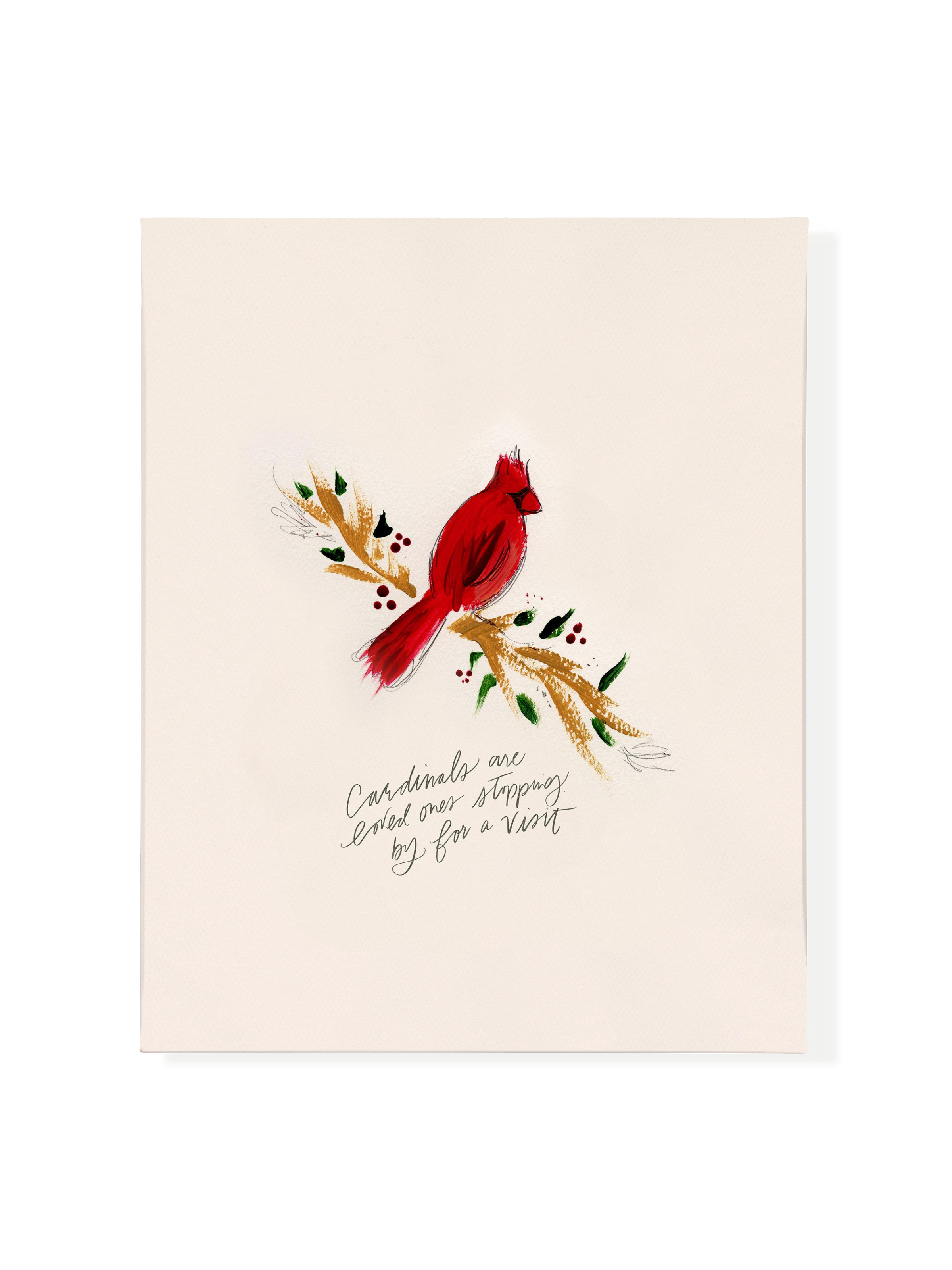 Cardinals Remind Us | Canvas