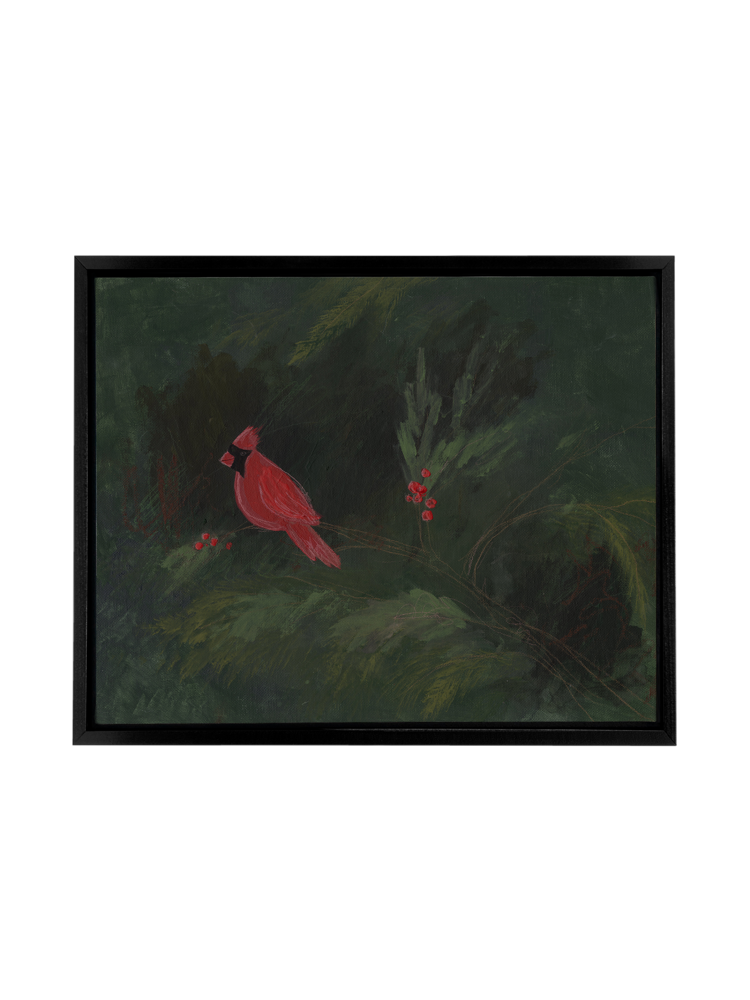 Christmas Cardinal | Canvas