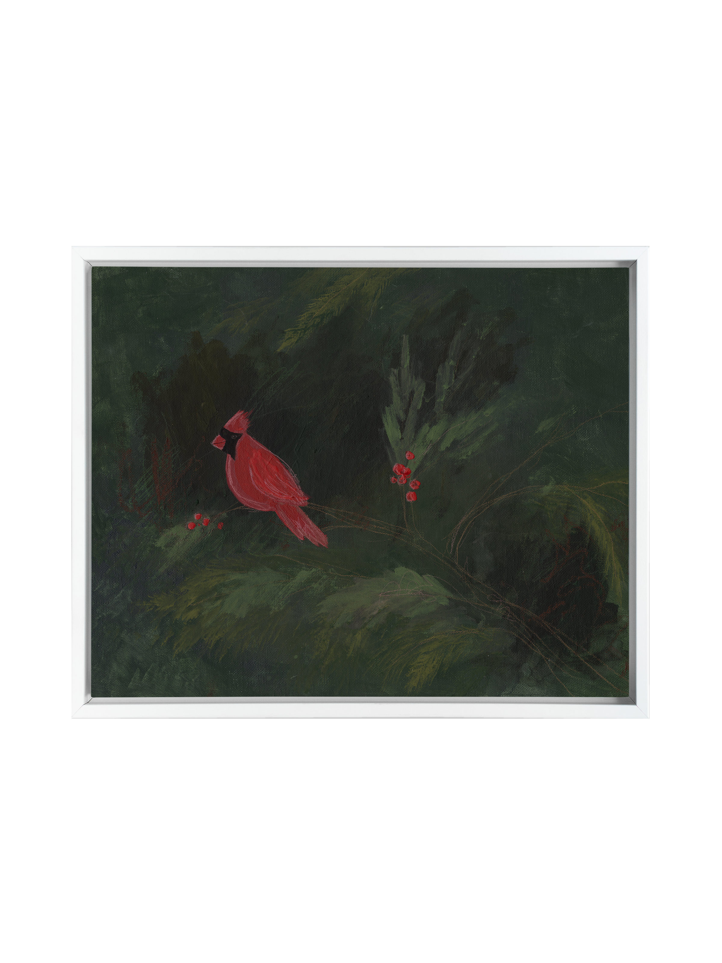 Christmas Cardinal | Canvas