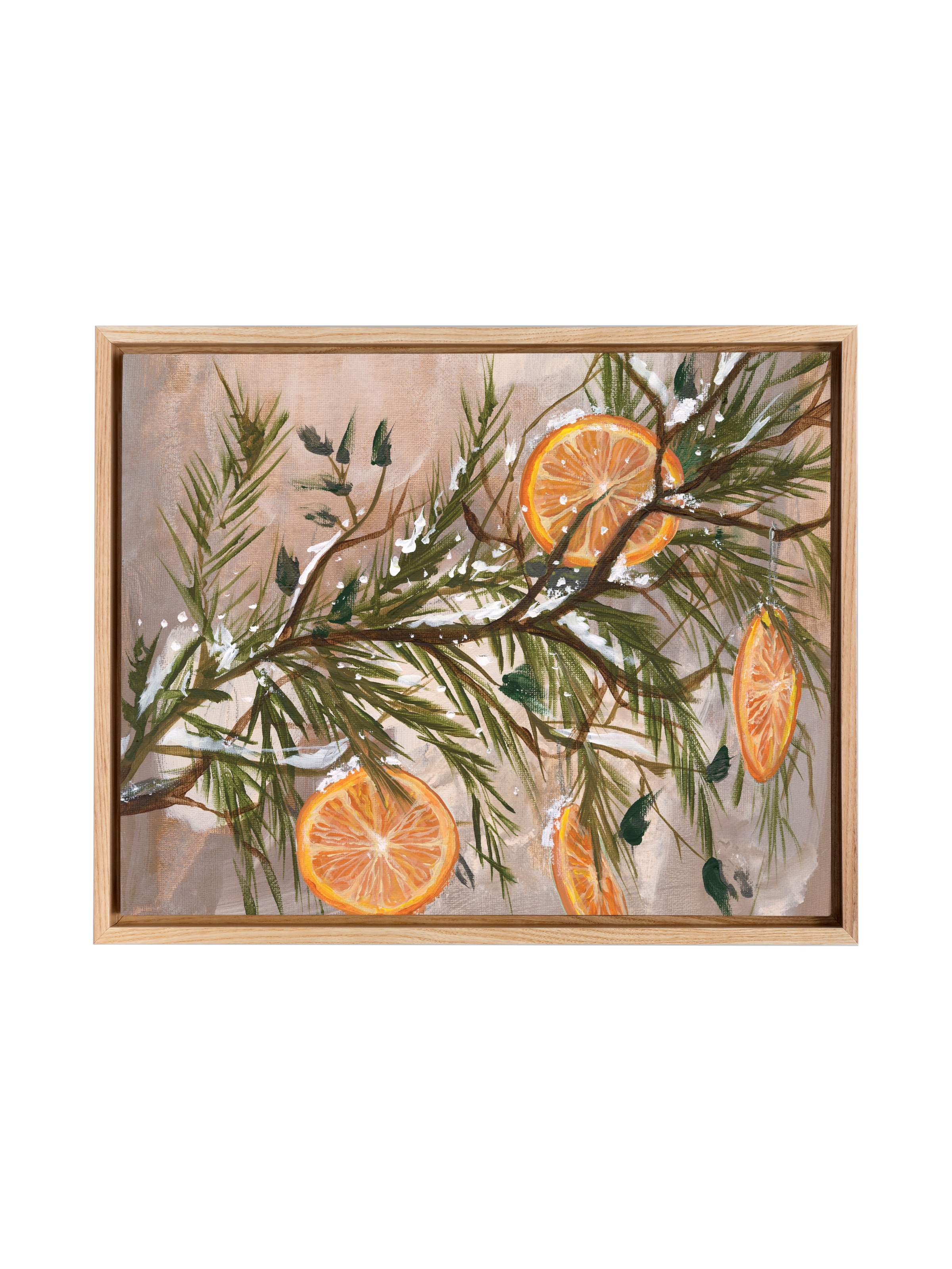 Citrus Garland, Horizontal | Canvas