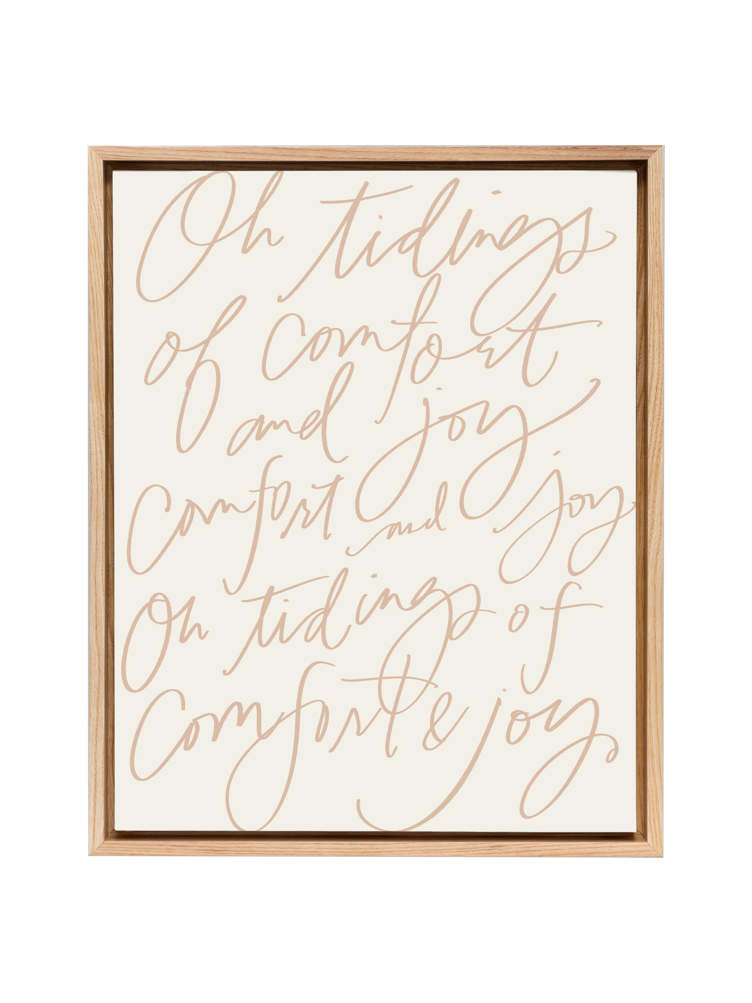 Comfort and Joy | Cameo | Canvas