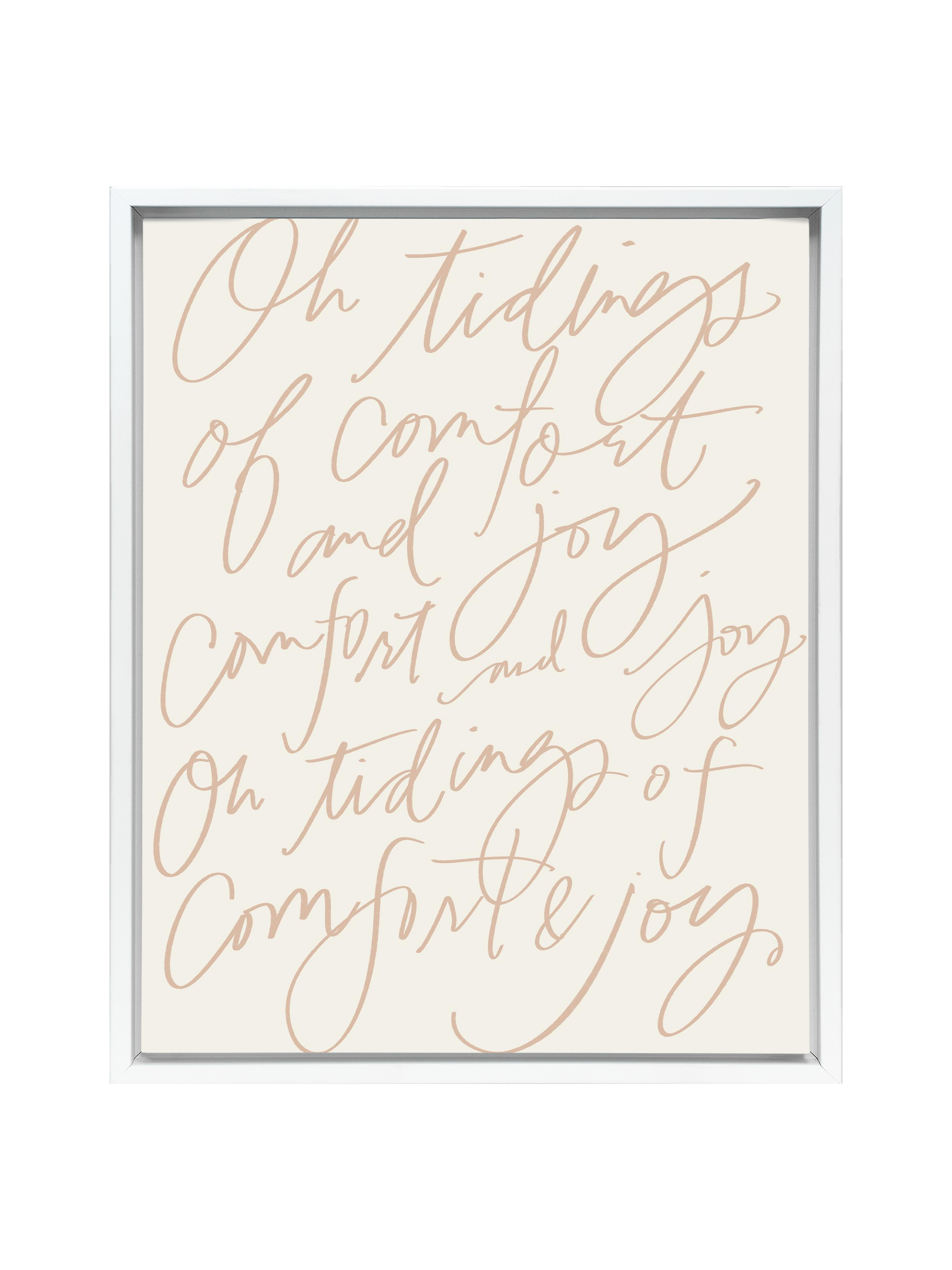 Comfort and Joy | Cameo | Canvas