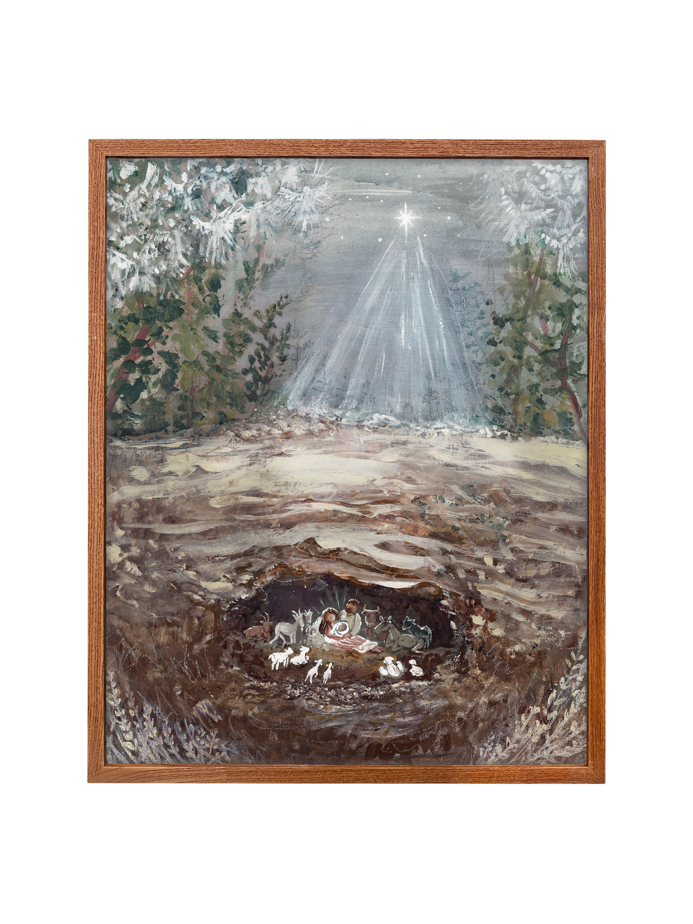 Cozy Nativity | Canvas