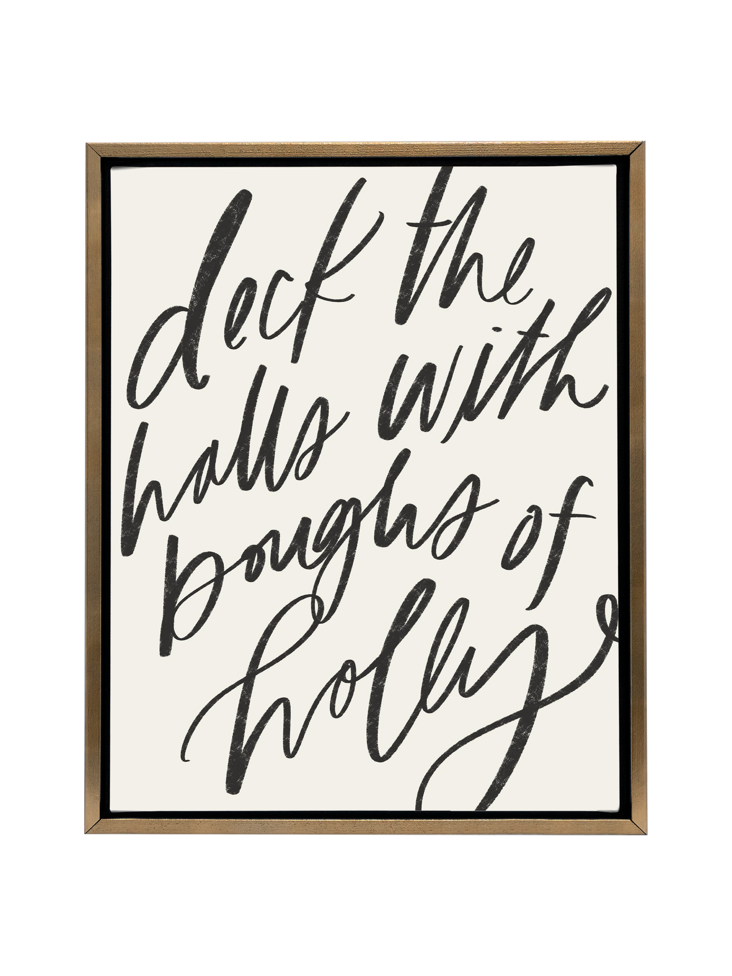 Deck the Halls | Alabaster | Canvas