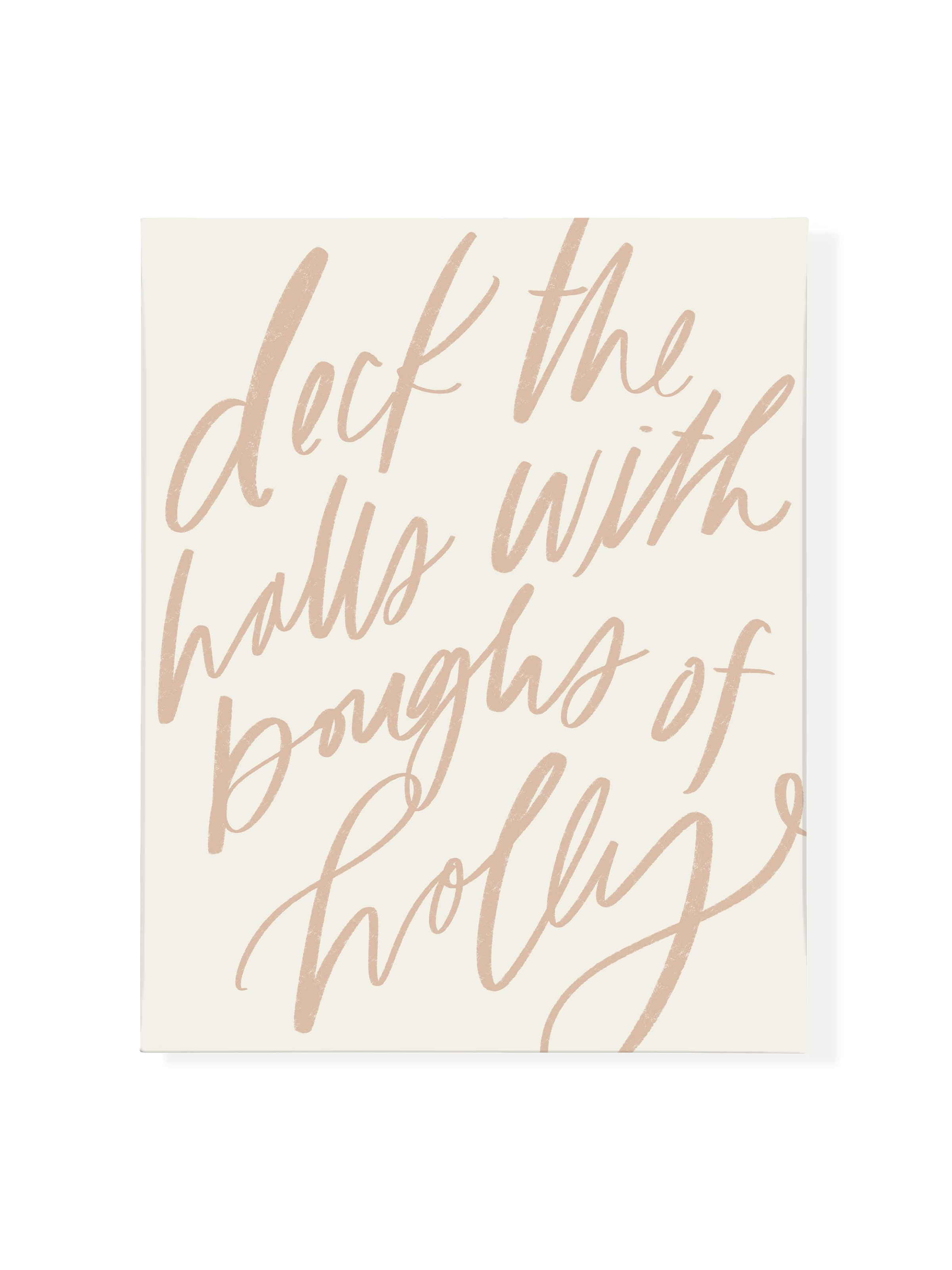 Deck the Halls | Cameo | Canvas