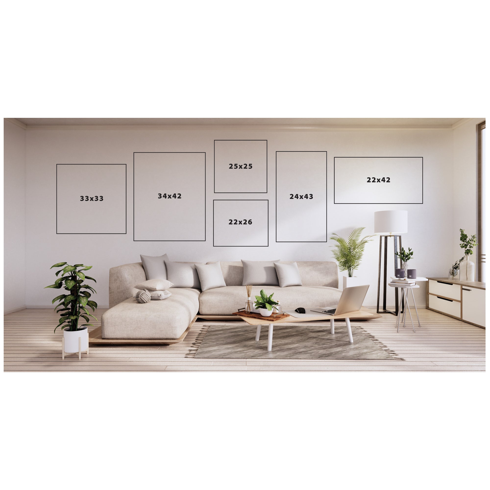 3 Piece Framed Wall Art Print Set (Cyclamen, Still Life with Fruit, & Bouquet in a Chinese Vase)