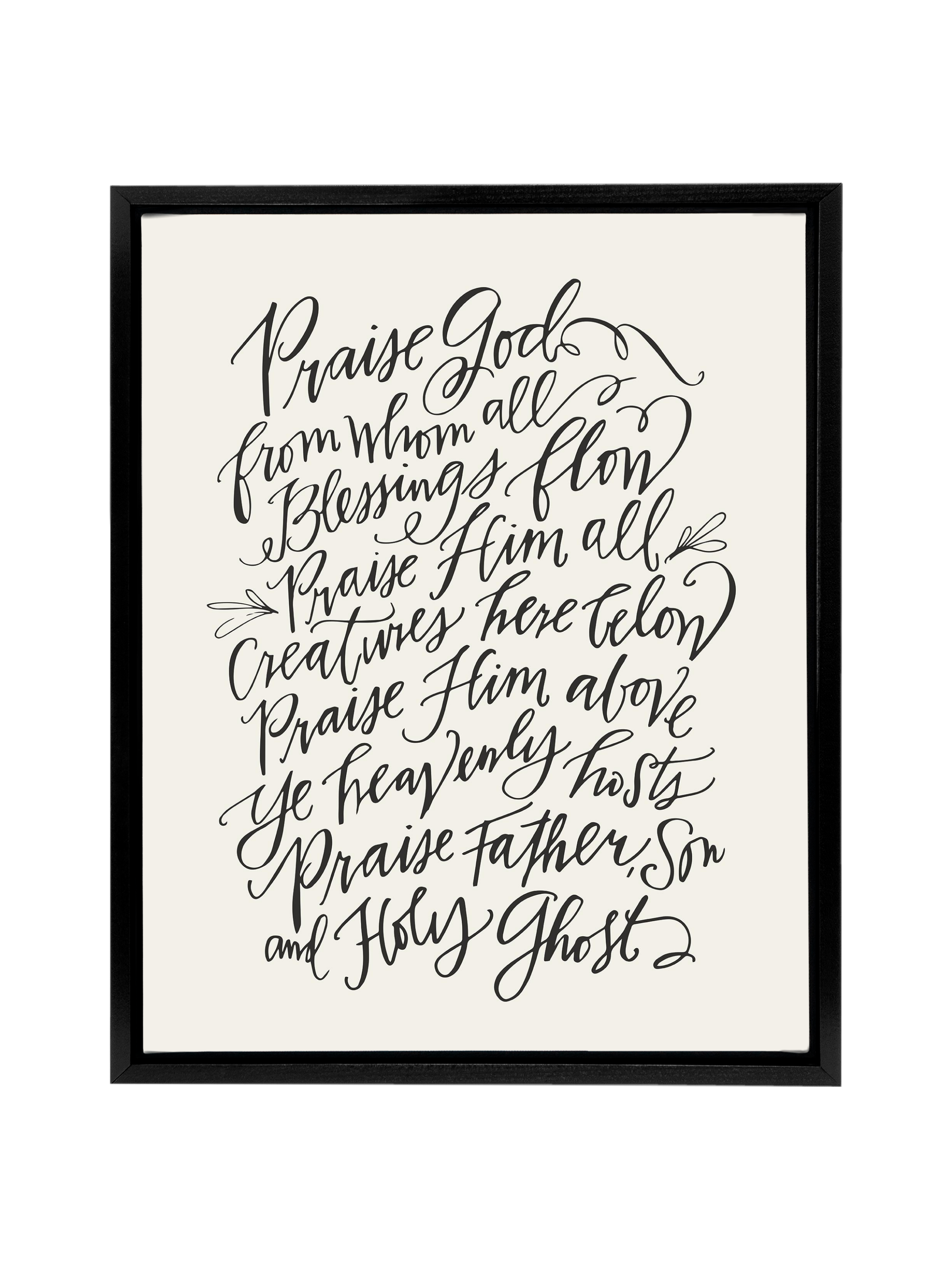 Doxology | Alabaster | Canvas