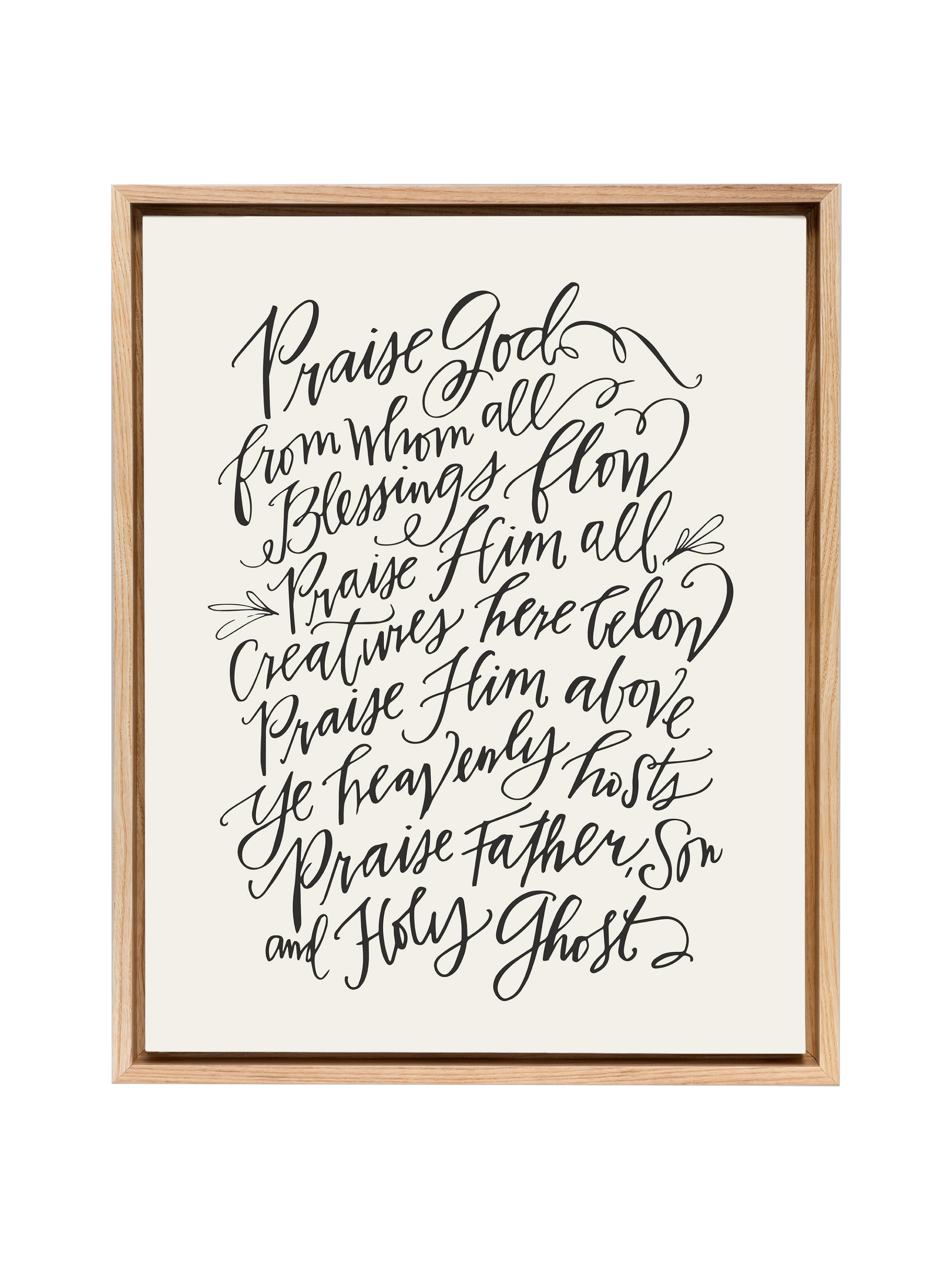 Doxology | Alabaster | Canvas