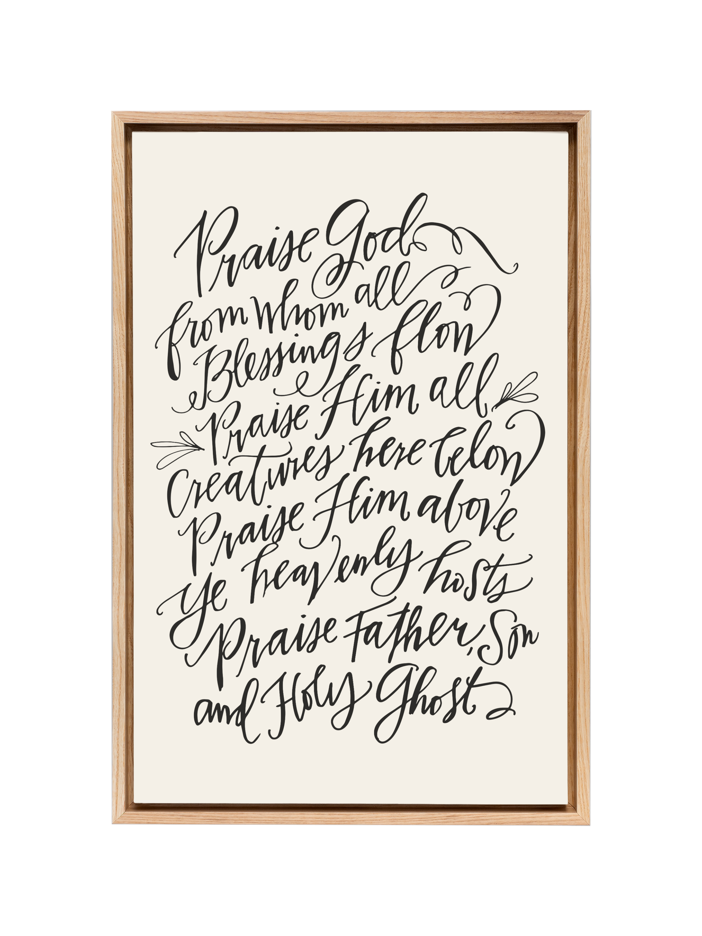 Doxology | Alabaster | Canvas