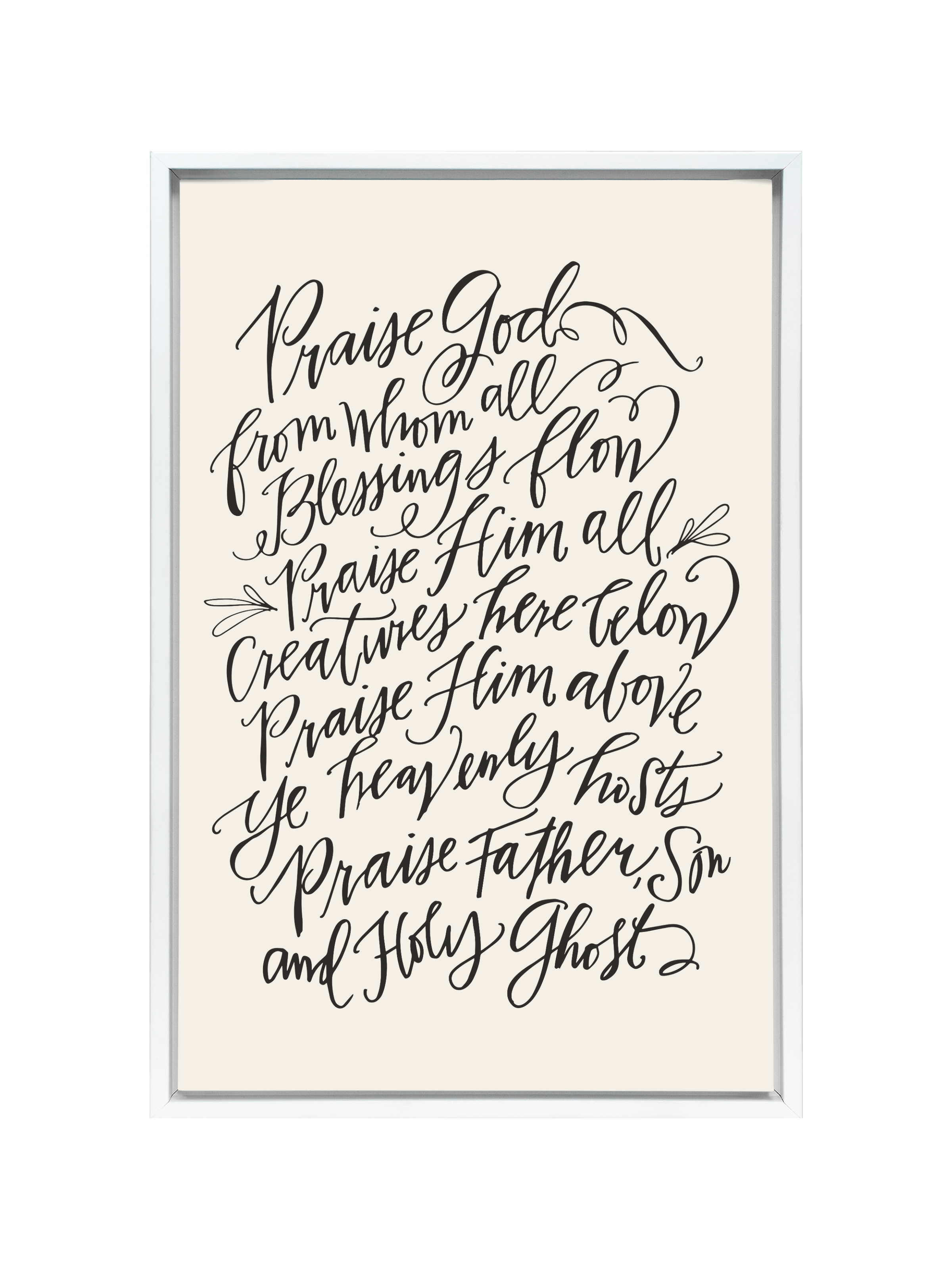 Doxology | Alabaster | Canvas