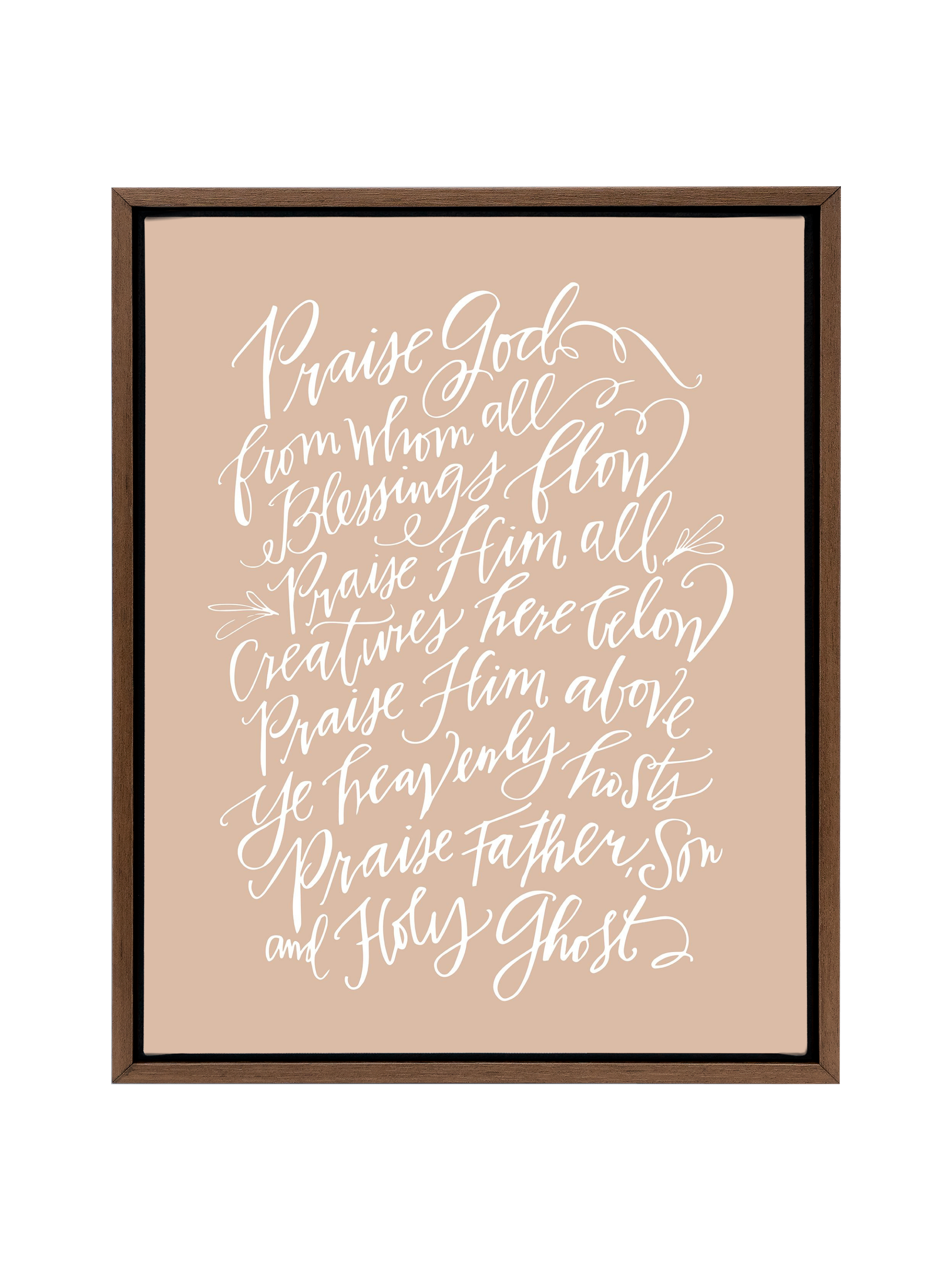 Doxology | Cameo | Canvas