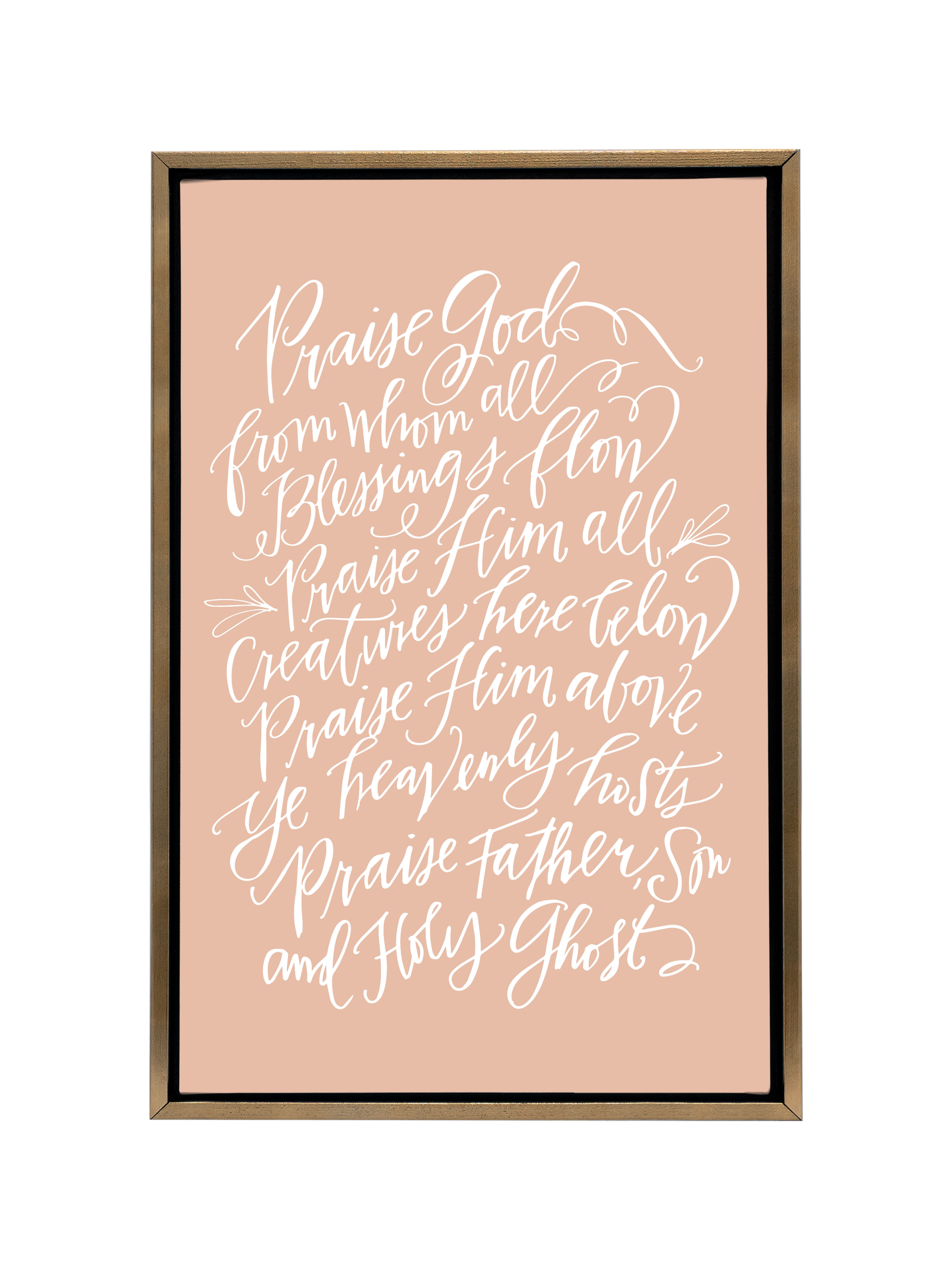 Doxology | Cameo | Canvas