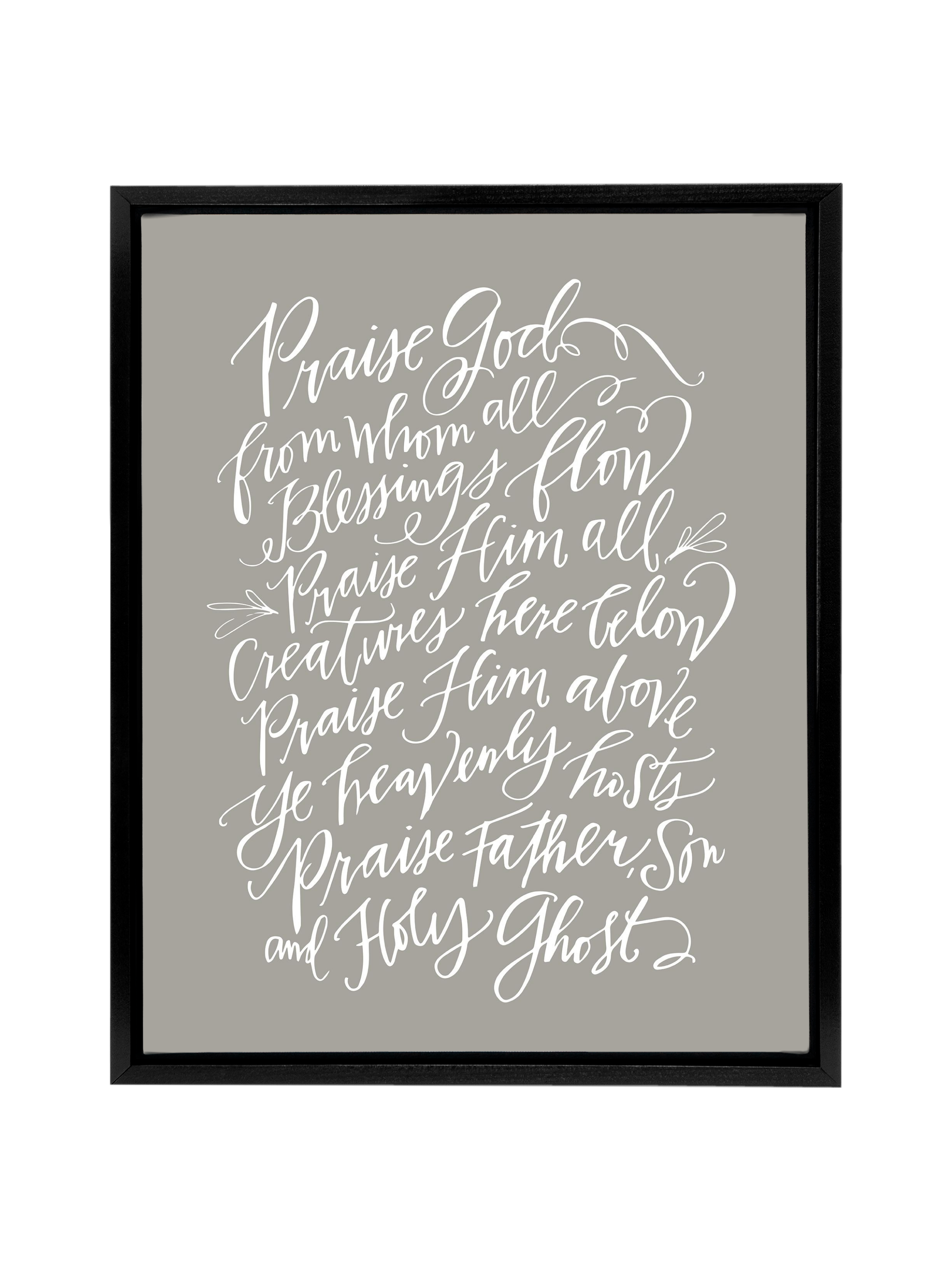 Doxology | Warm Grey | Canvas