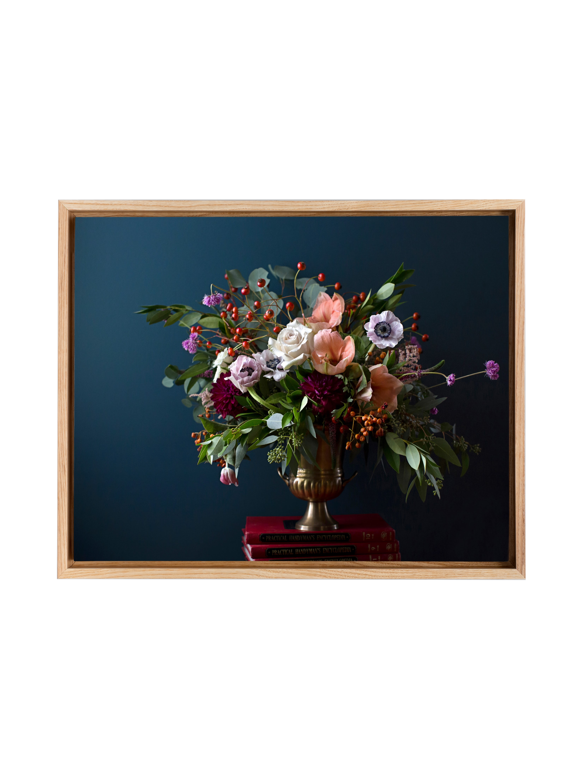 Dutch Blue Floral | Canvas