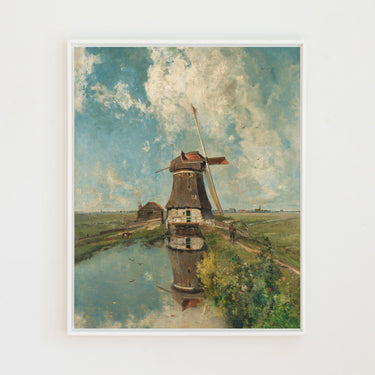 Dutch Windmills | Canvas