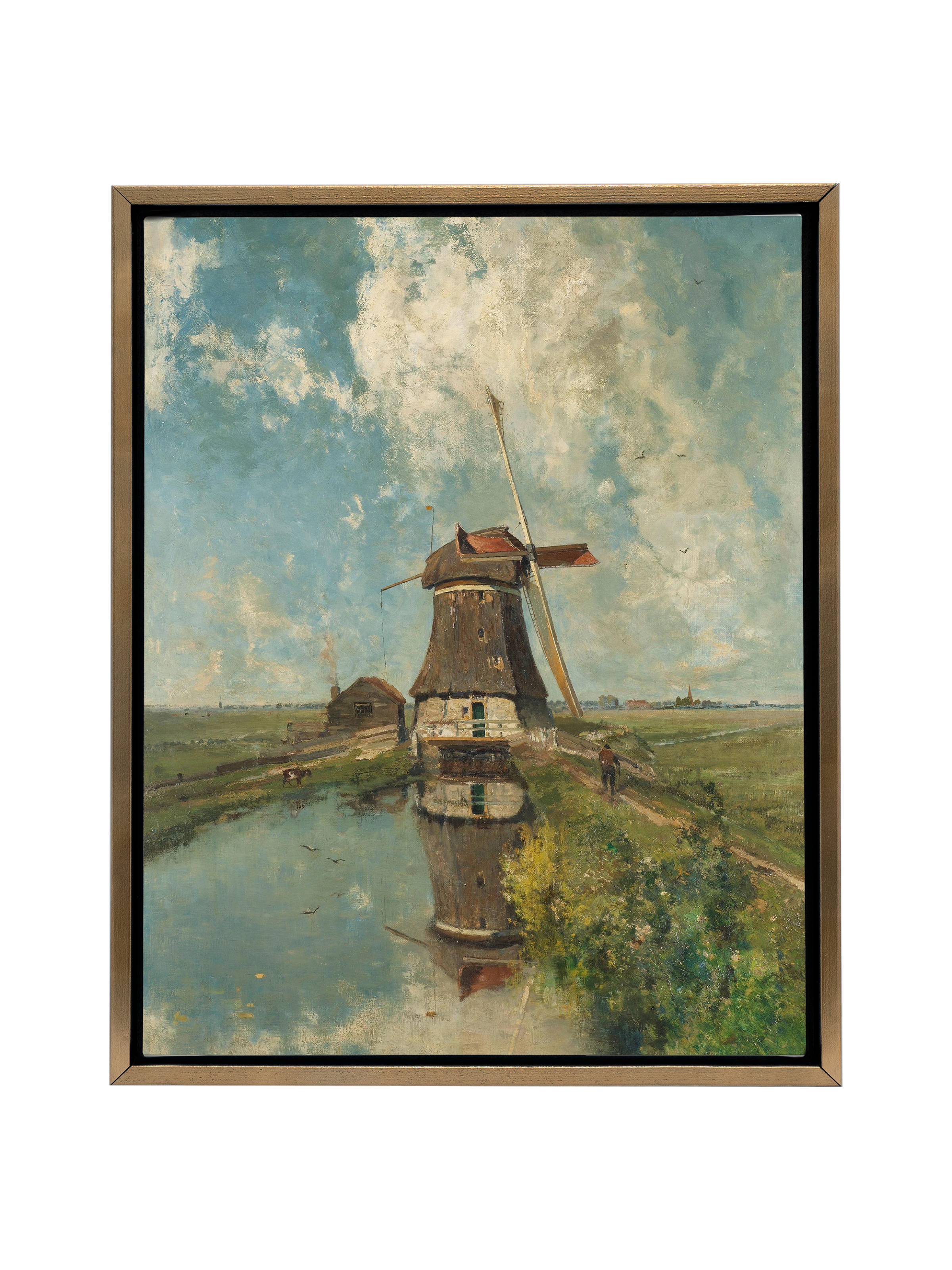 Dutch Windmills | Canvas