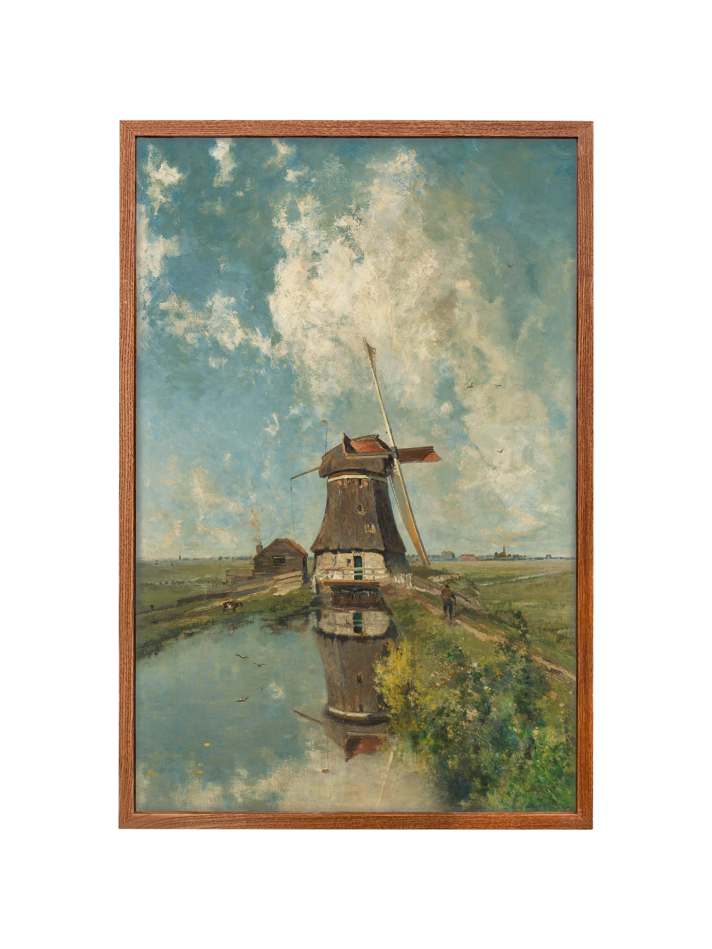 Dutch Windmills | Canvas