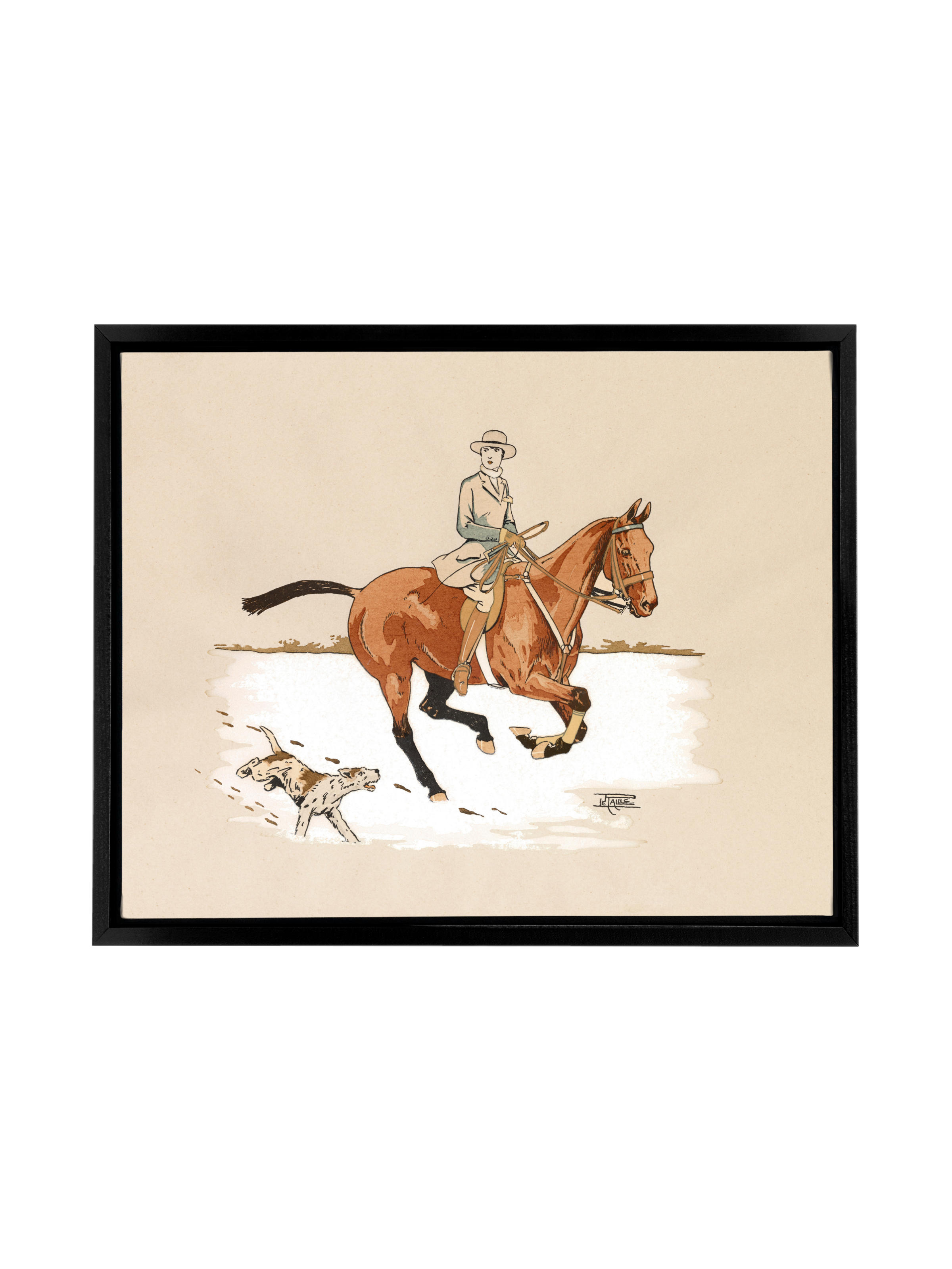 Elizabeth's Ride | Canvas