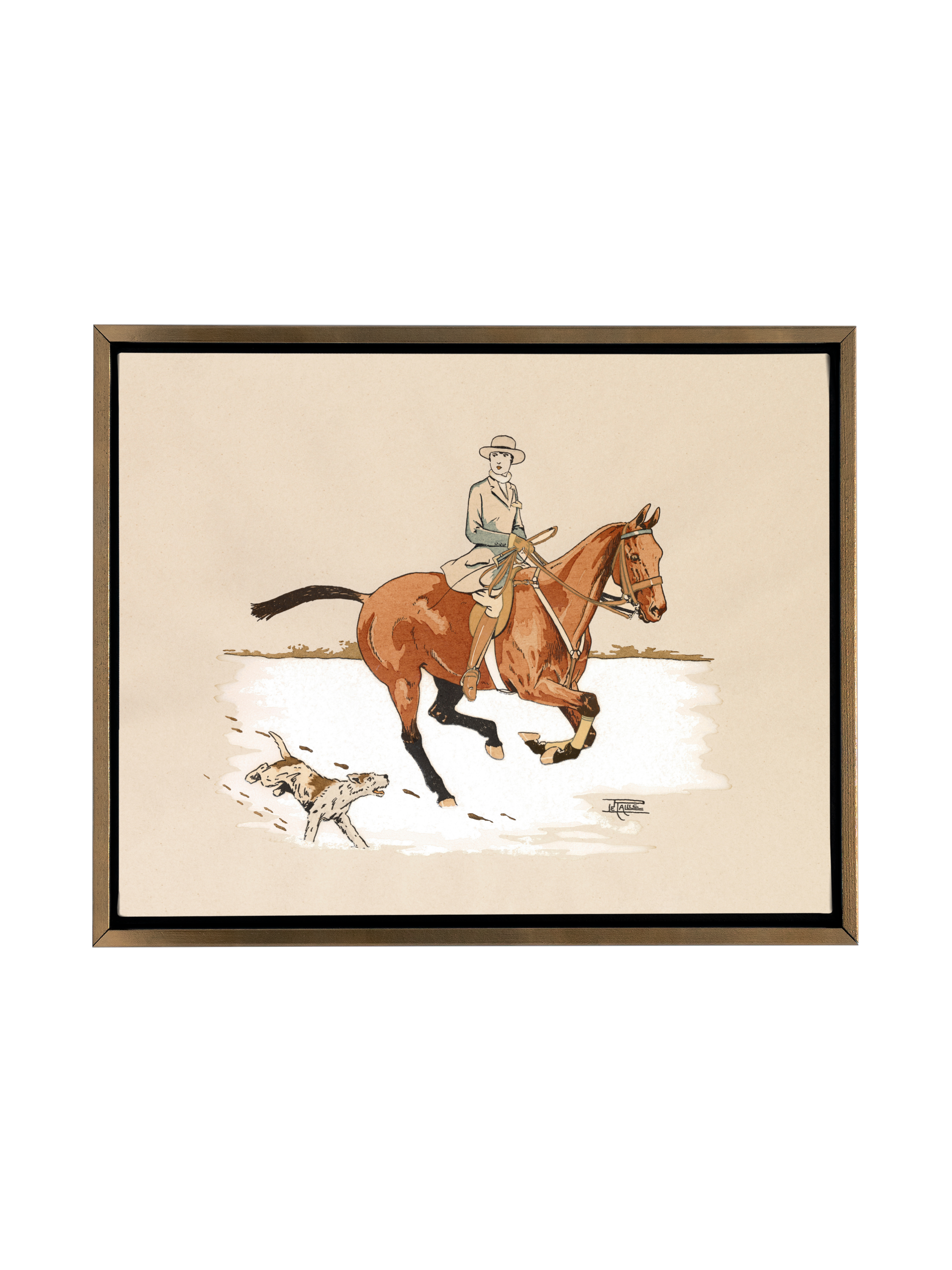 Elizabeth's Ride | Canvas