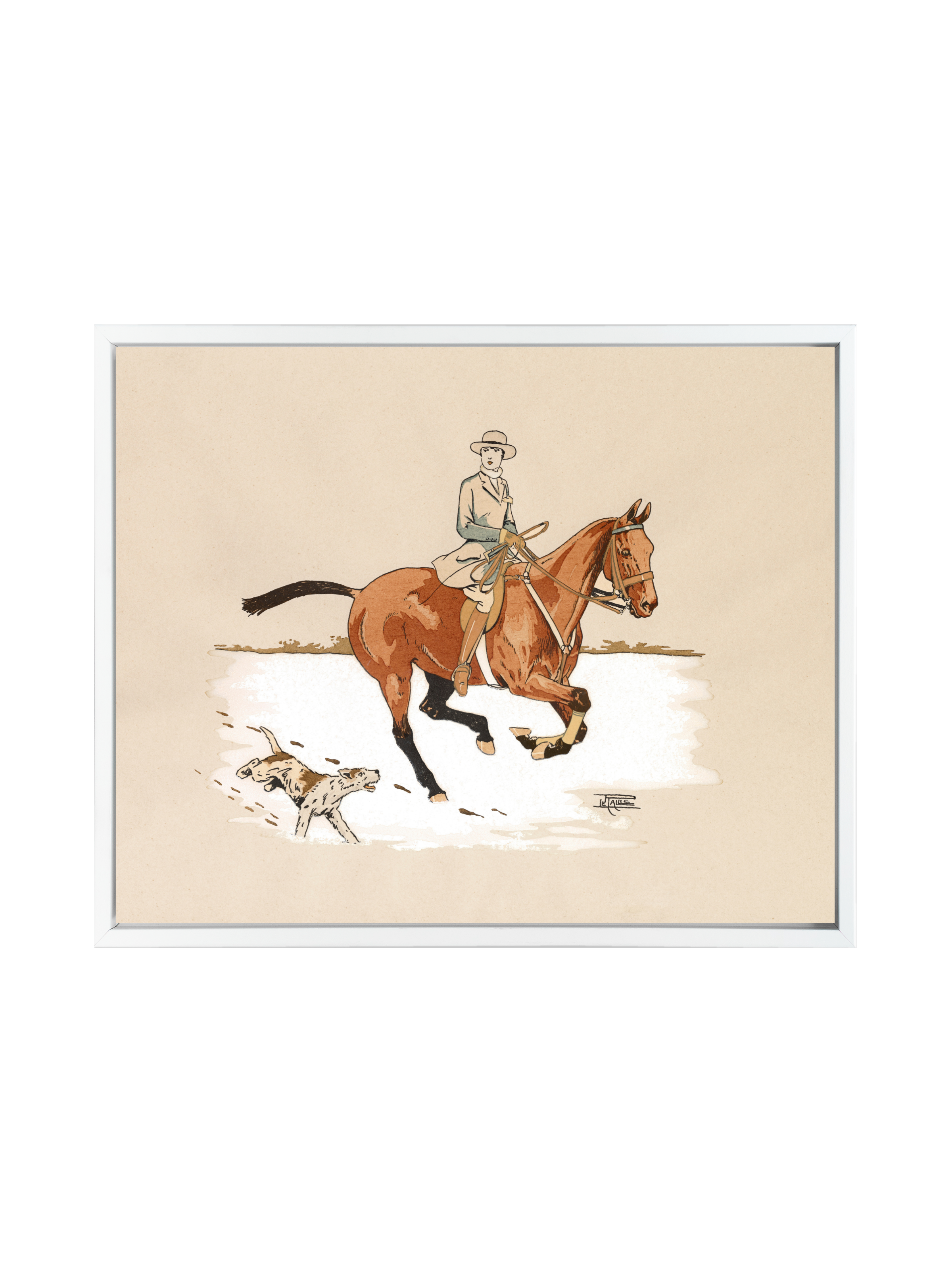 Elizabeth's Ride | Canvas