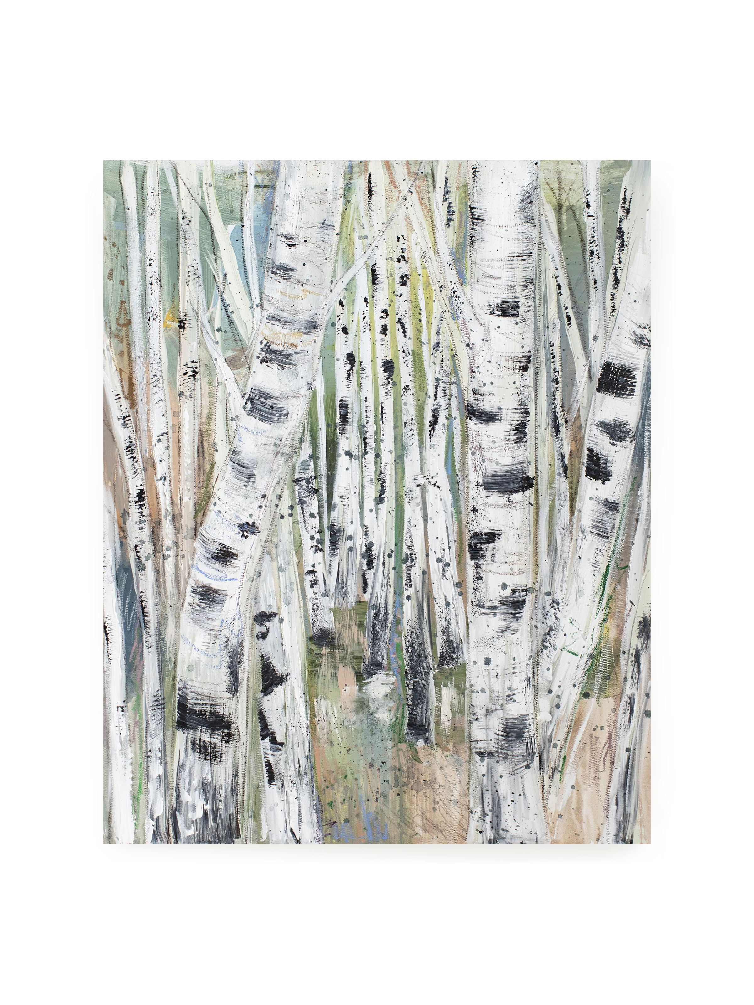 Enchanted River Birch | Art Print