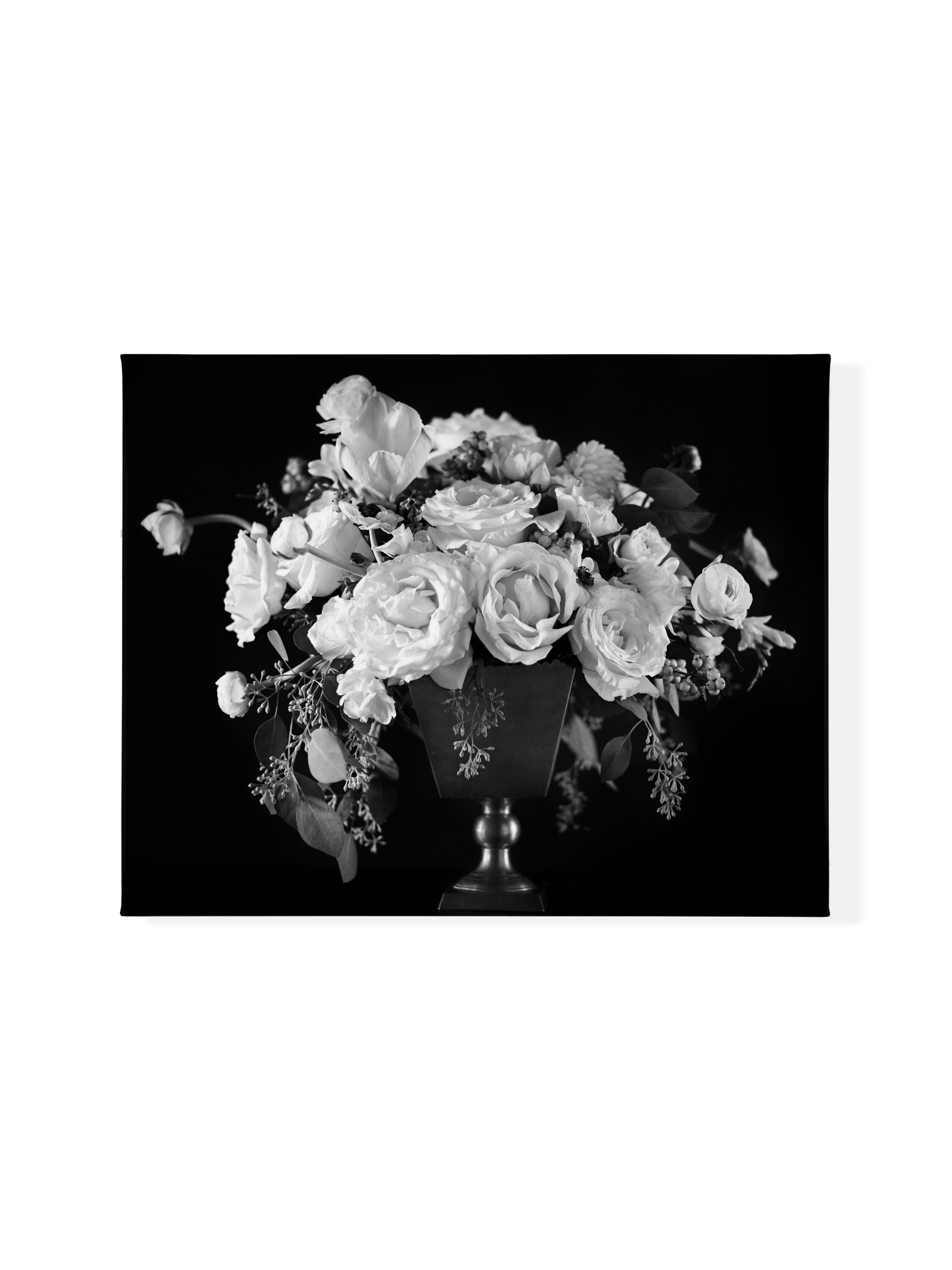 Epic Black Floral | Canvas