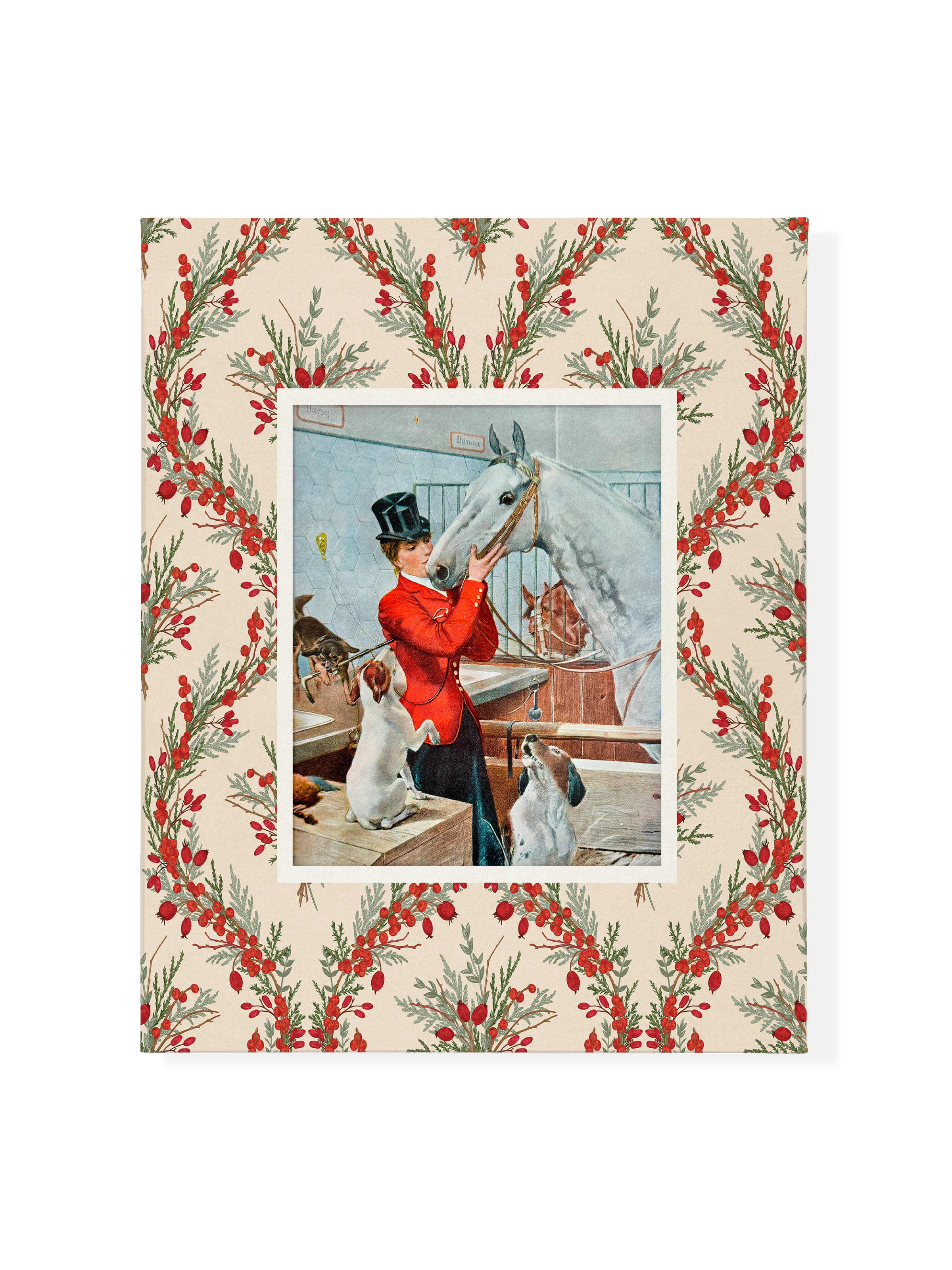 Equestrian and Her Darlings  | Canvas