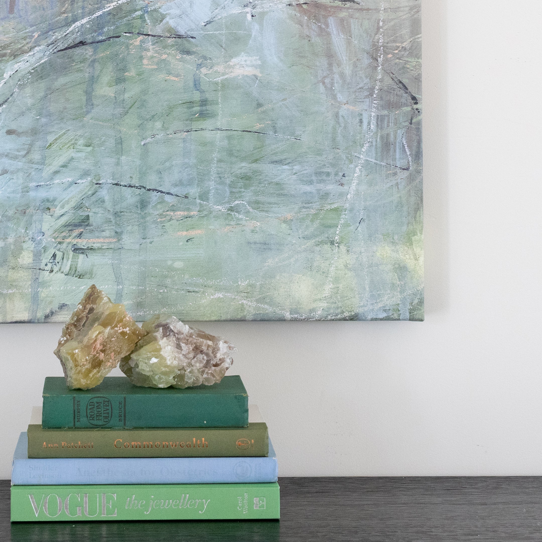 Details of Labradorite unframed canvas, size 24 x 30