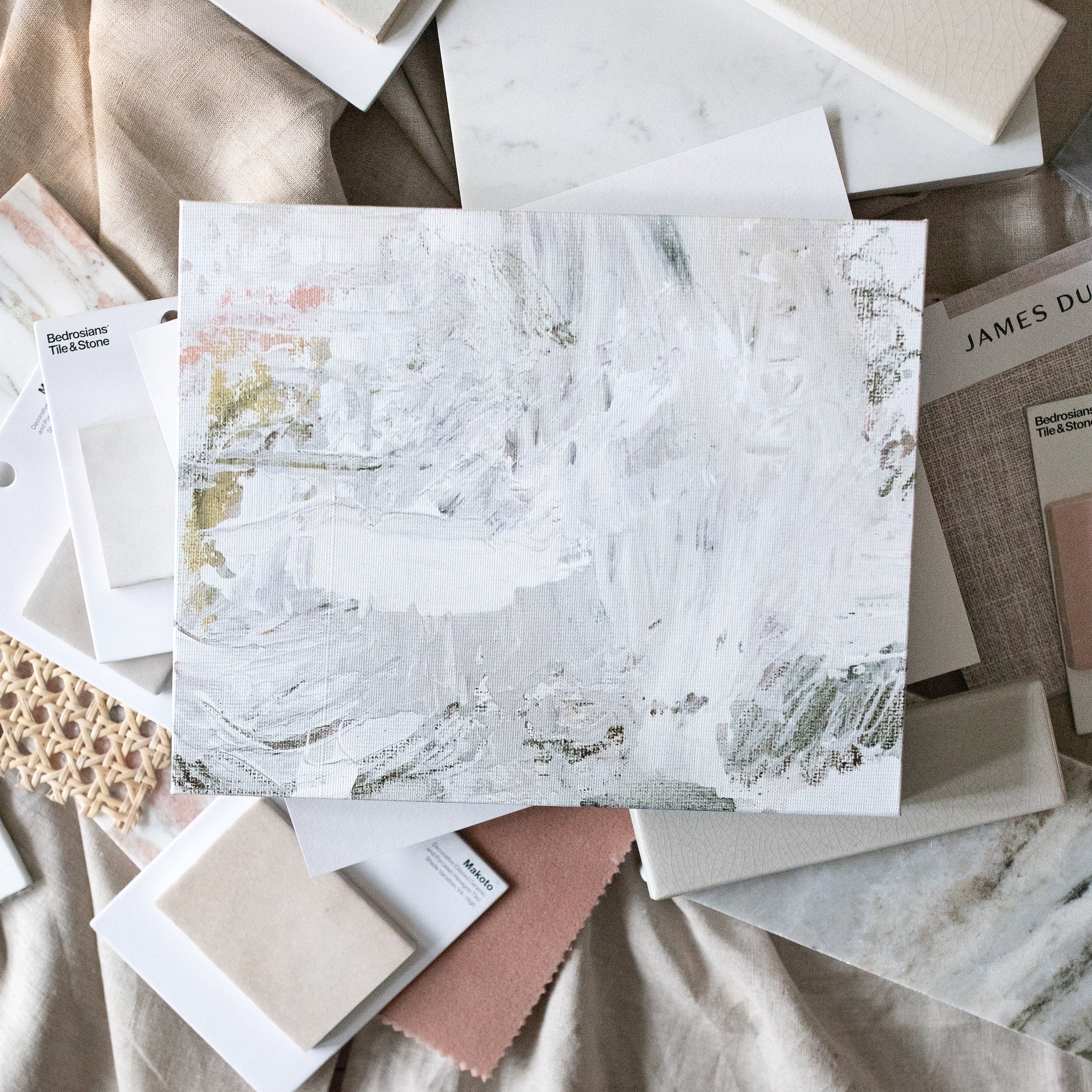 Cozy Up Mini ✧・ﾟ Textured Canvas Wall Art