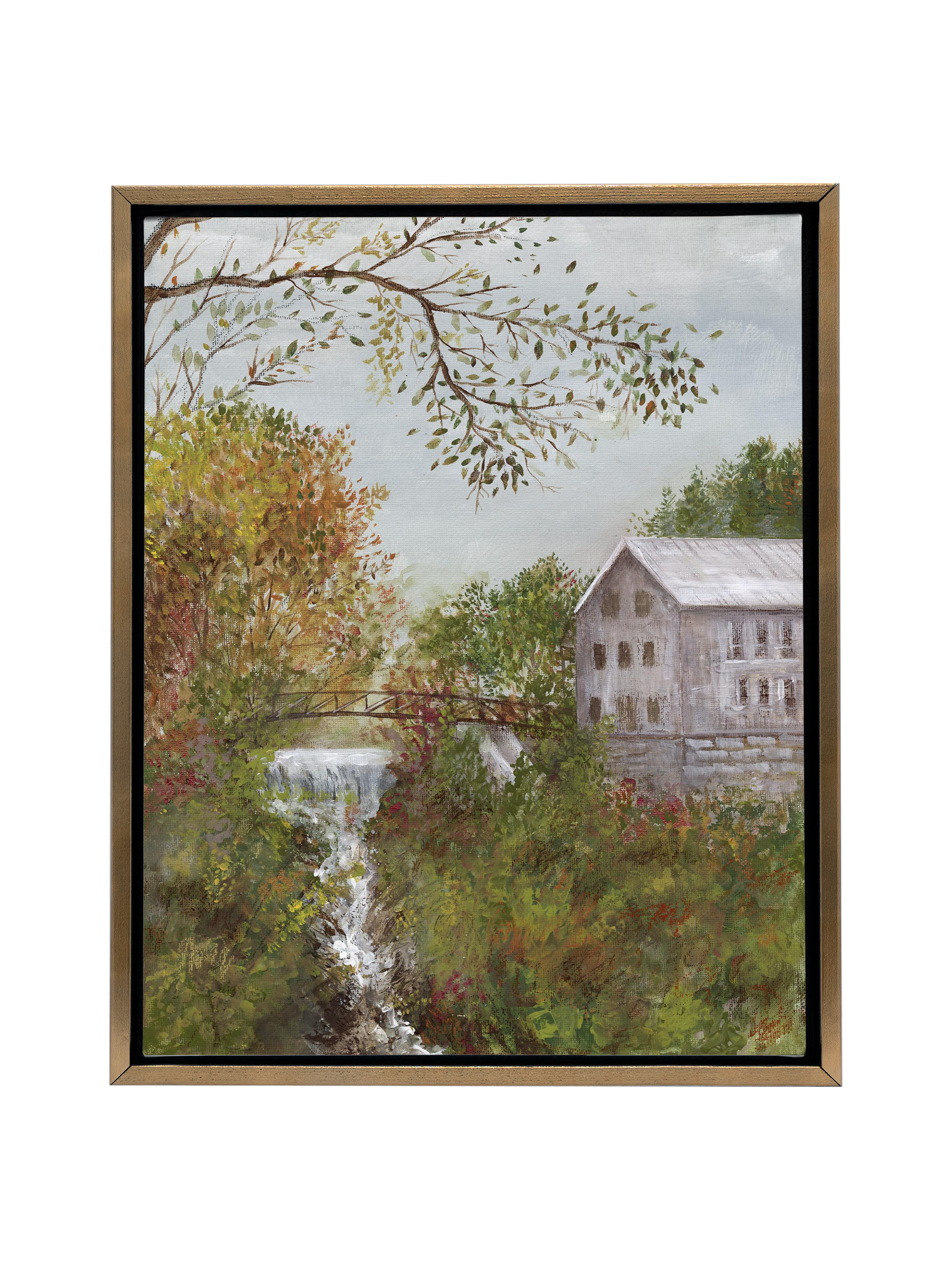 Fall at the Mill | Canvas