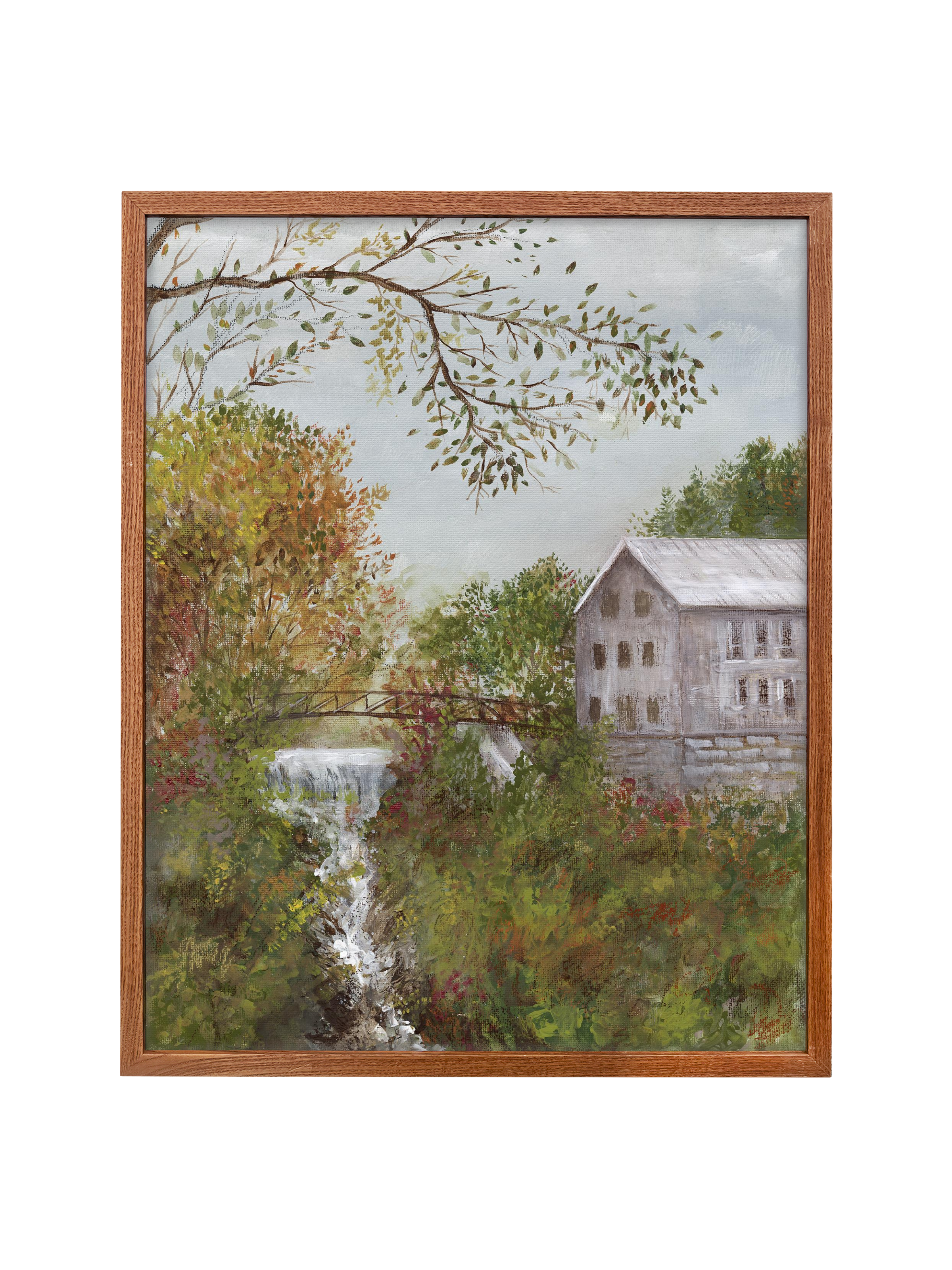 Fall at the Mill | Canvas