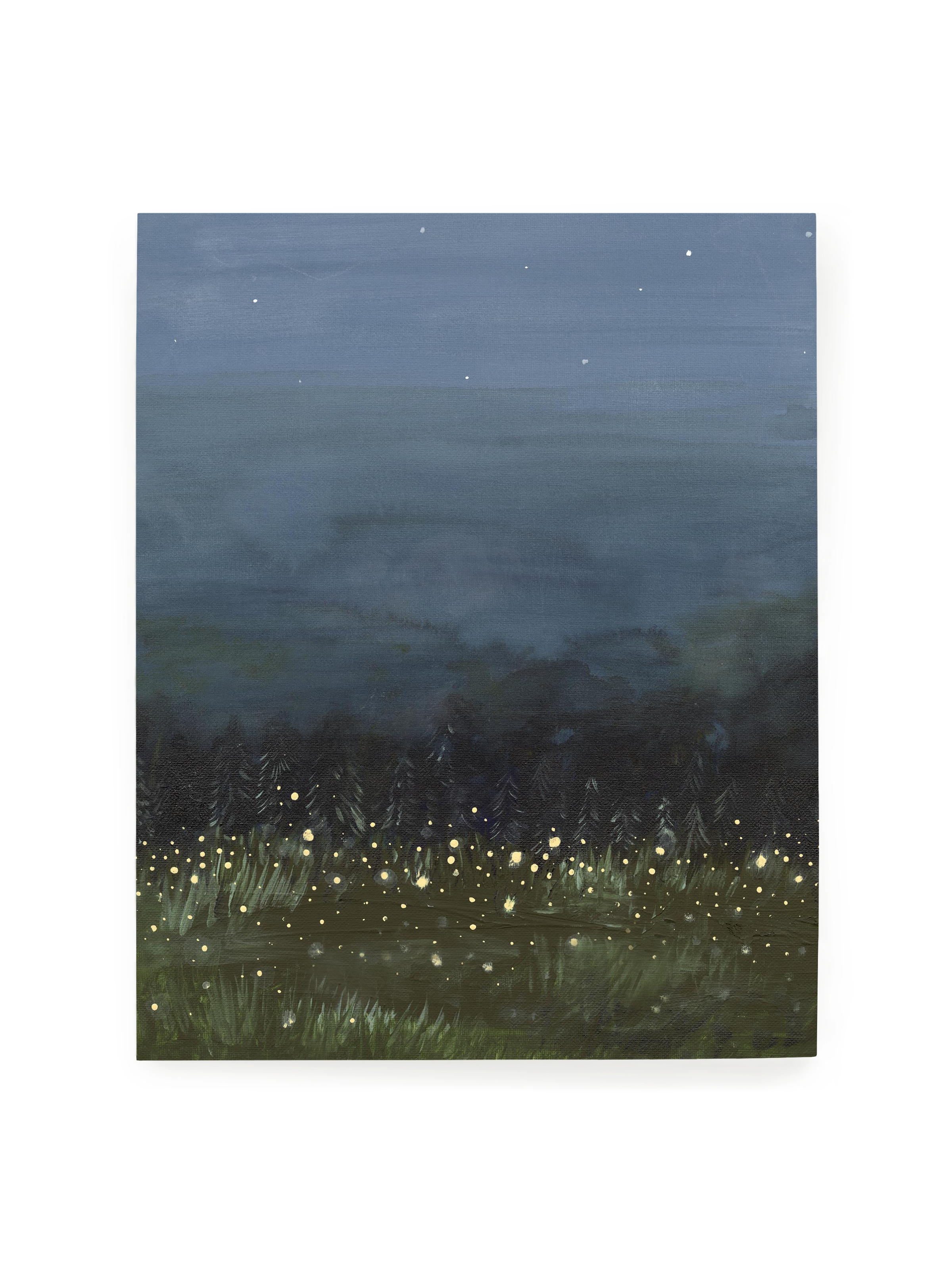 Firefly Forest Luxe Art Print