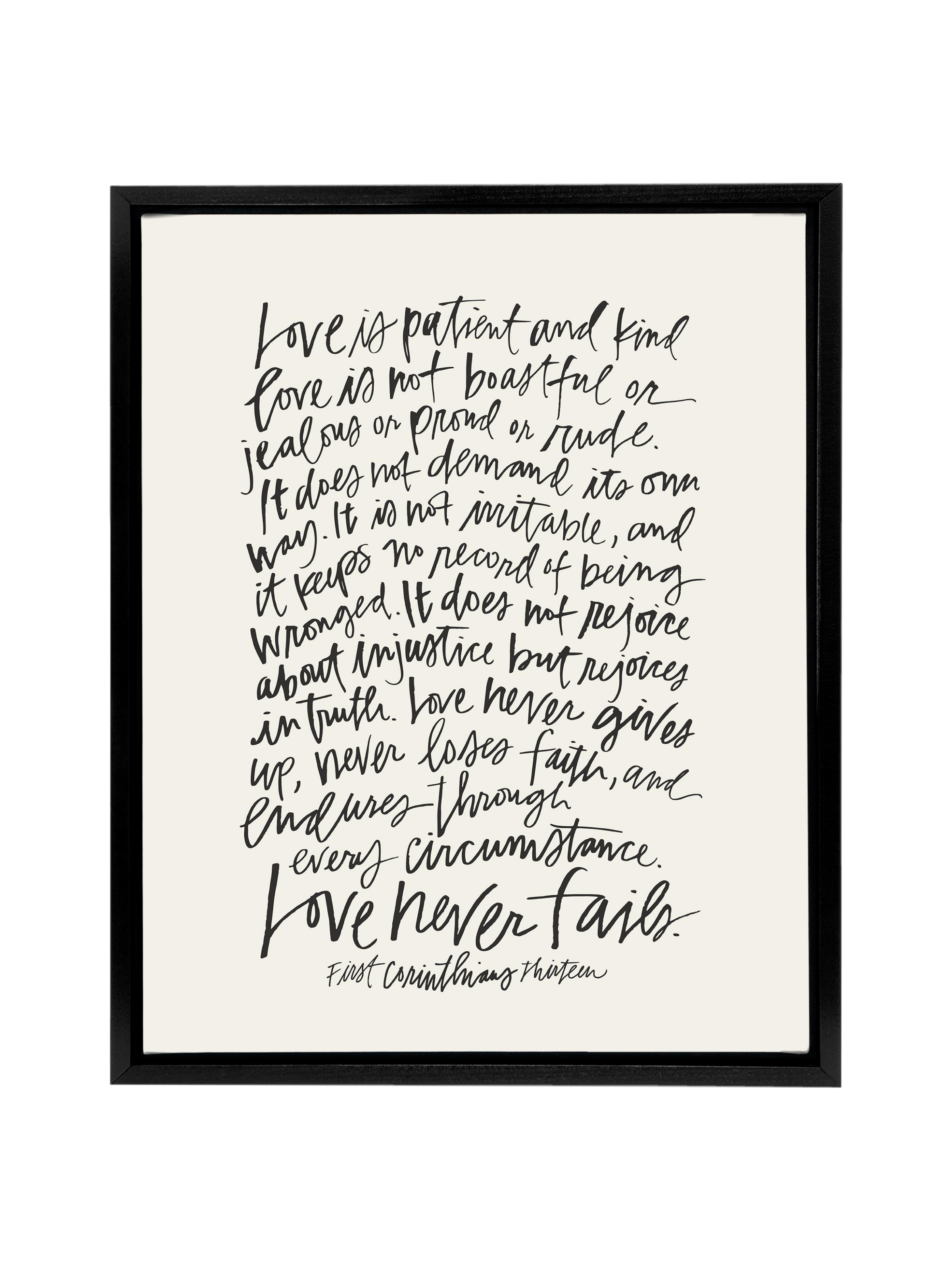 First Corinthians | Alabaster | Canvas