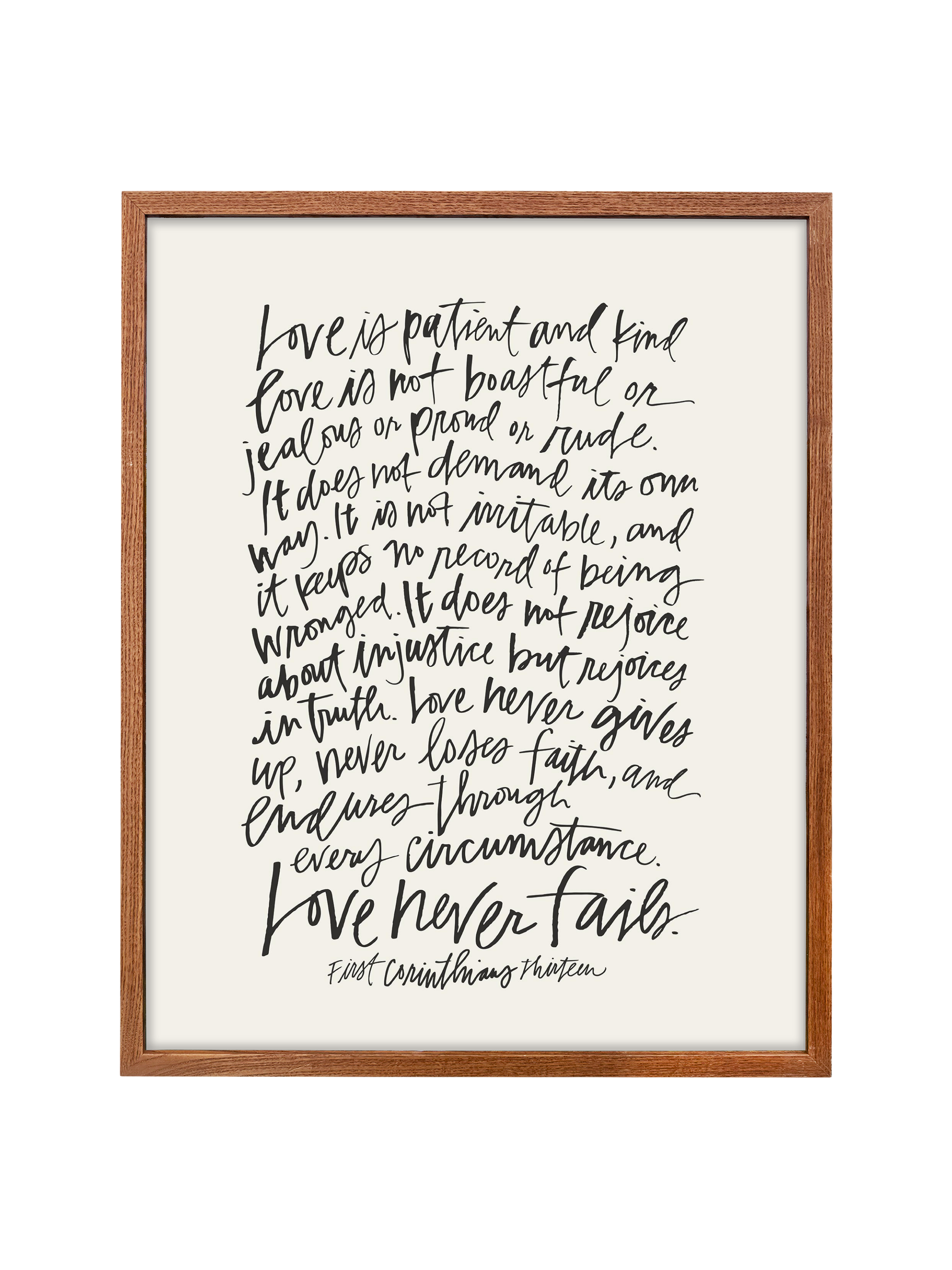 First Corinthians | Alabaster | Canvas