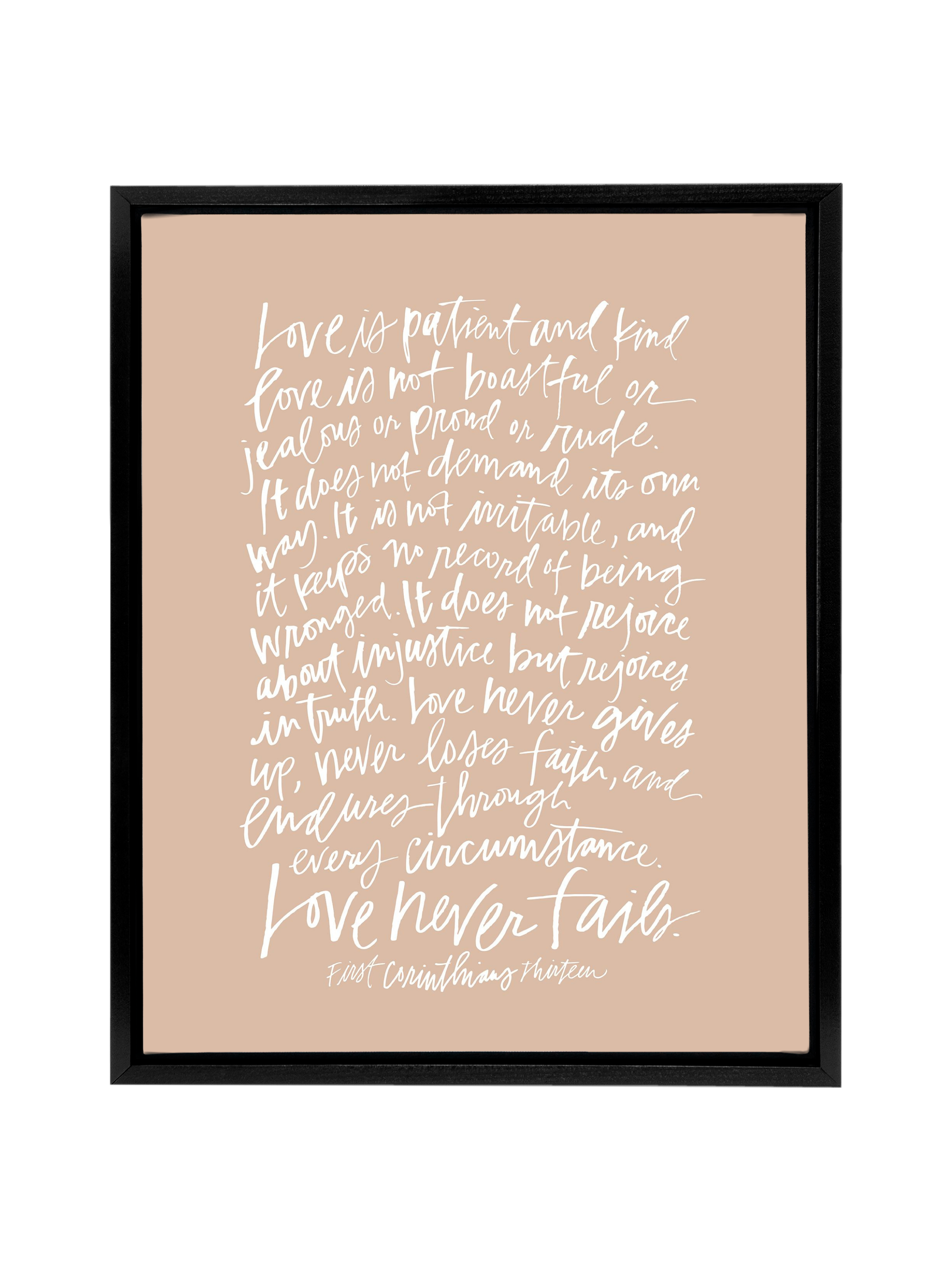 First Corinthians | Cameo | Canvas