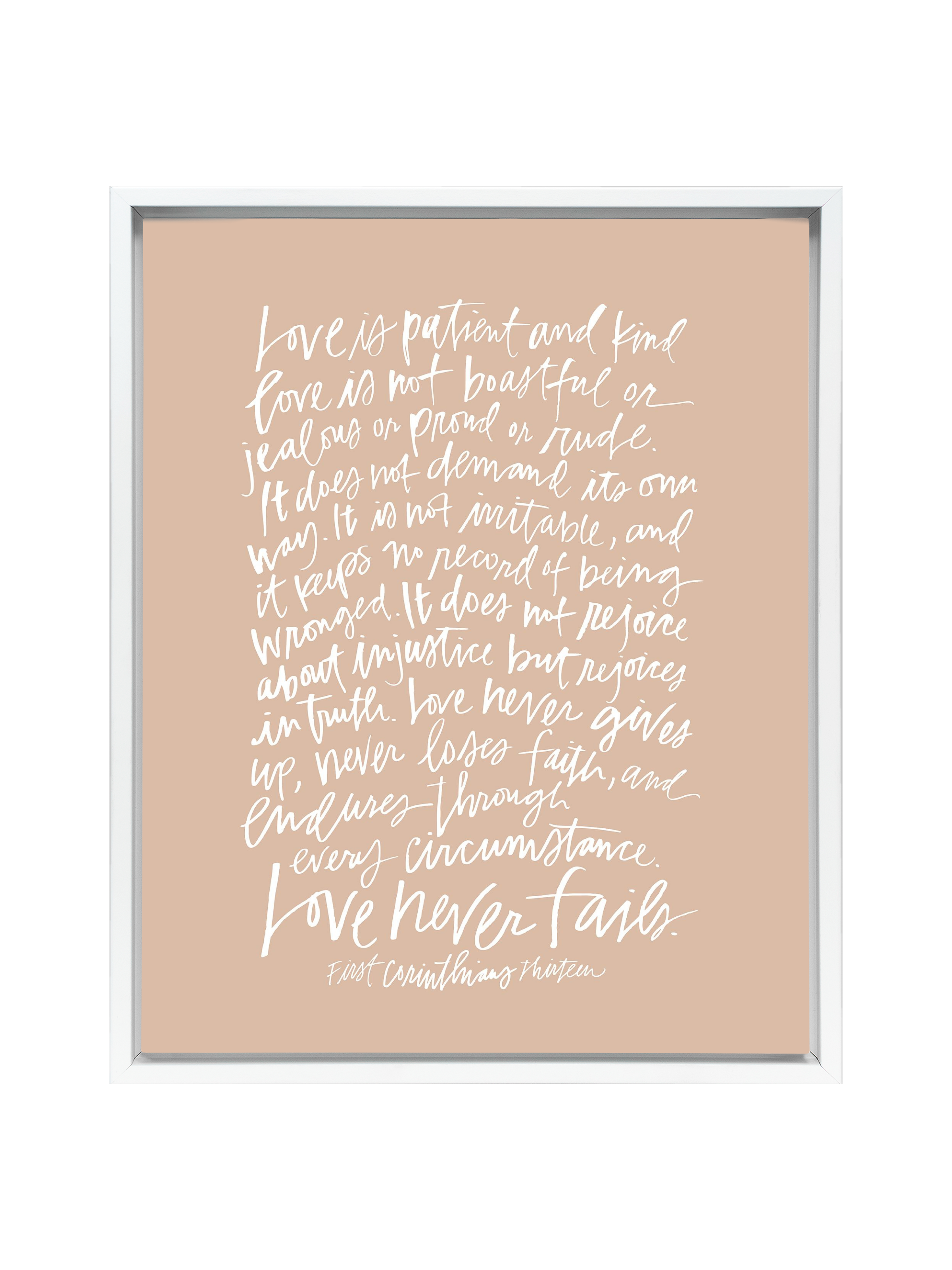 First Corinthians | Cameo | Canvas