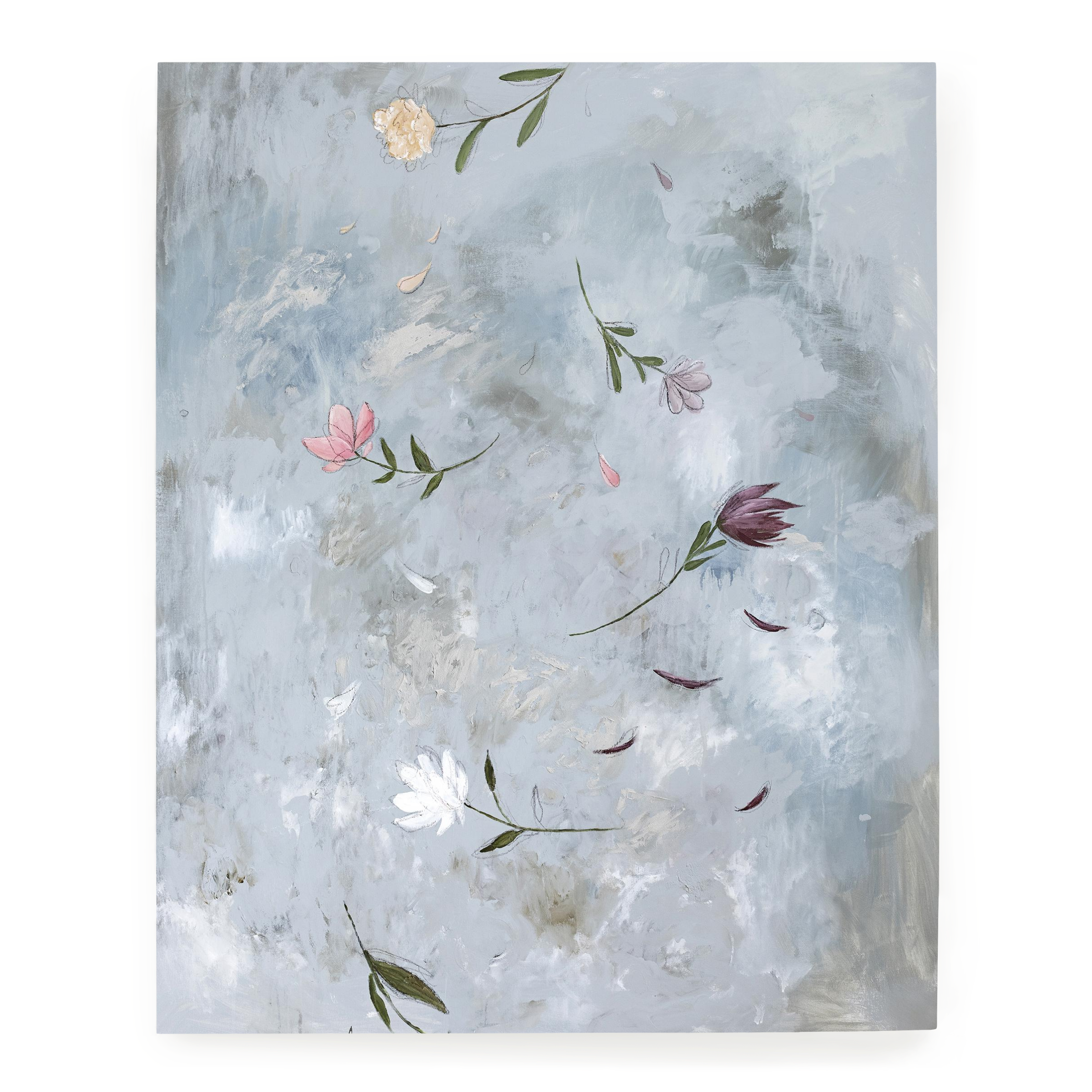 Flower Shower Luxe Art Print