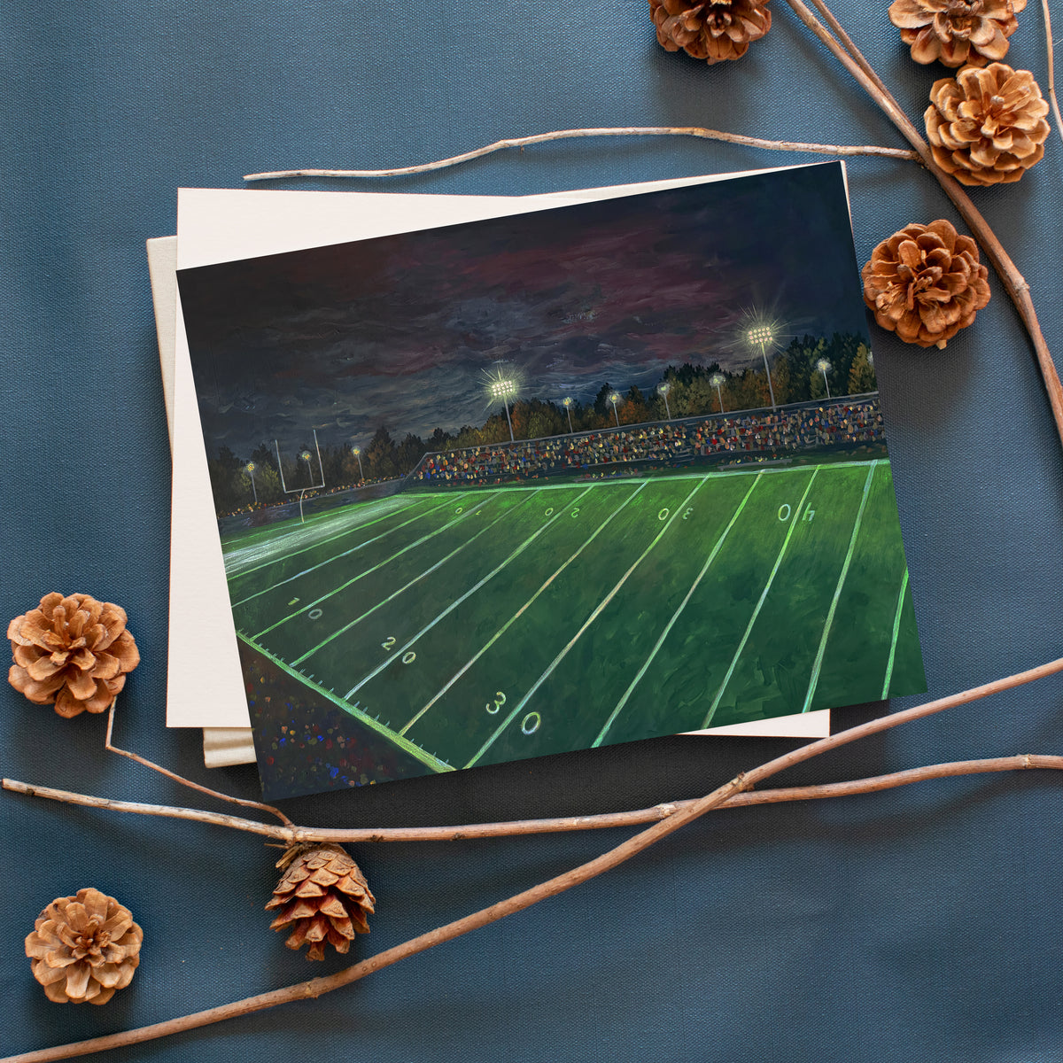 Friday Night Lights Luxe Art Print