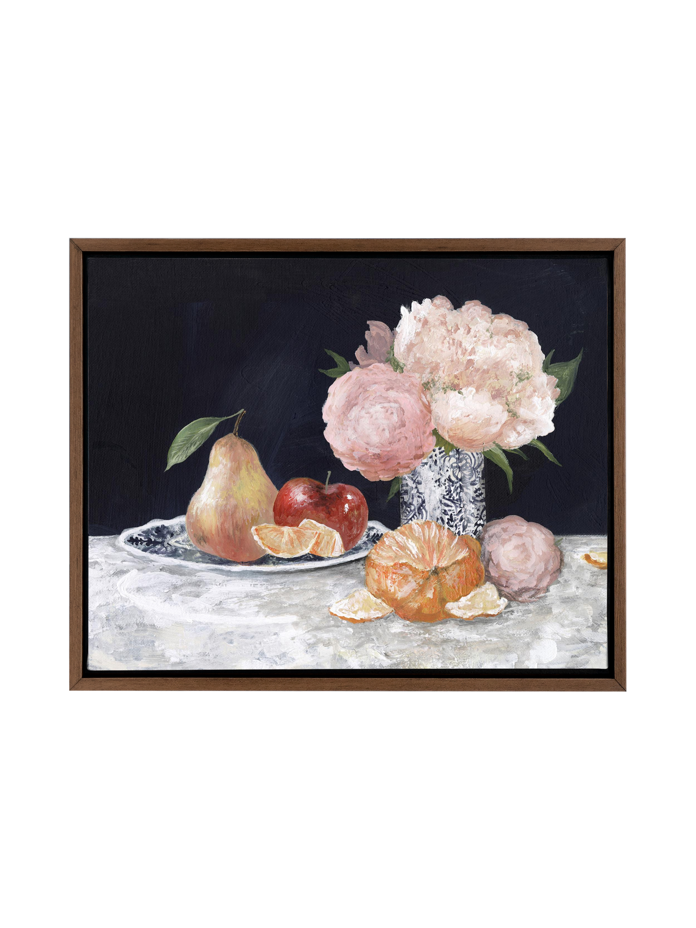 Fruit & Flowers Still Life | Canvas