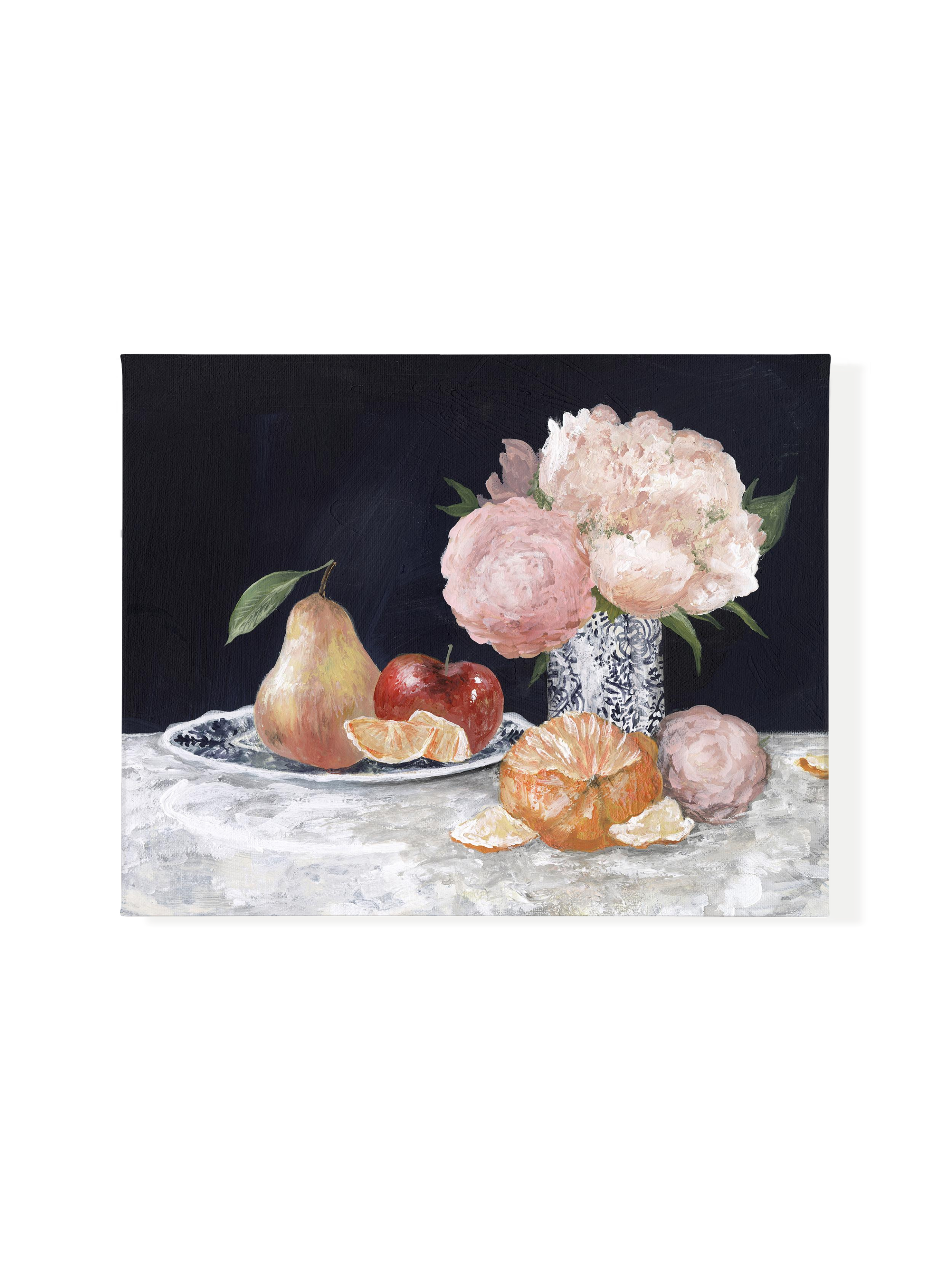 Fruit & Flowers Still Life | Canvas